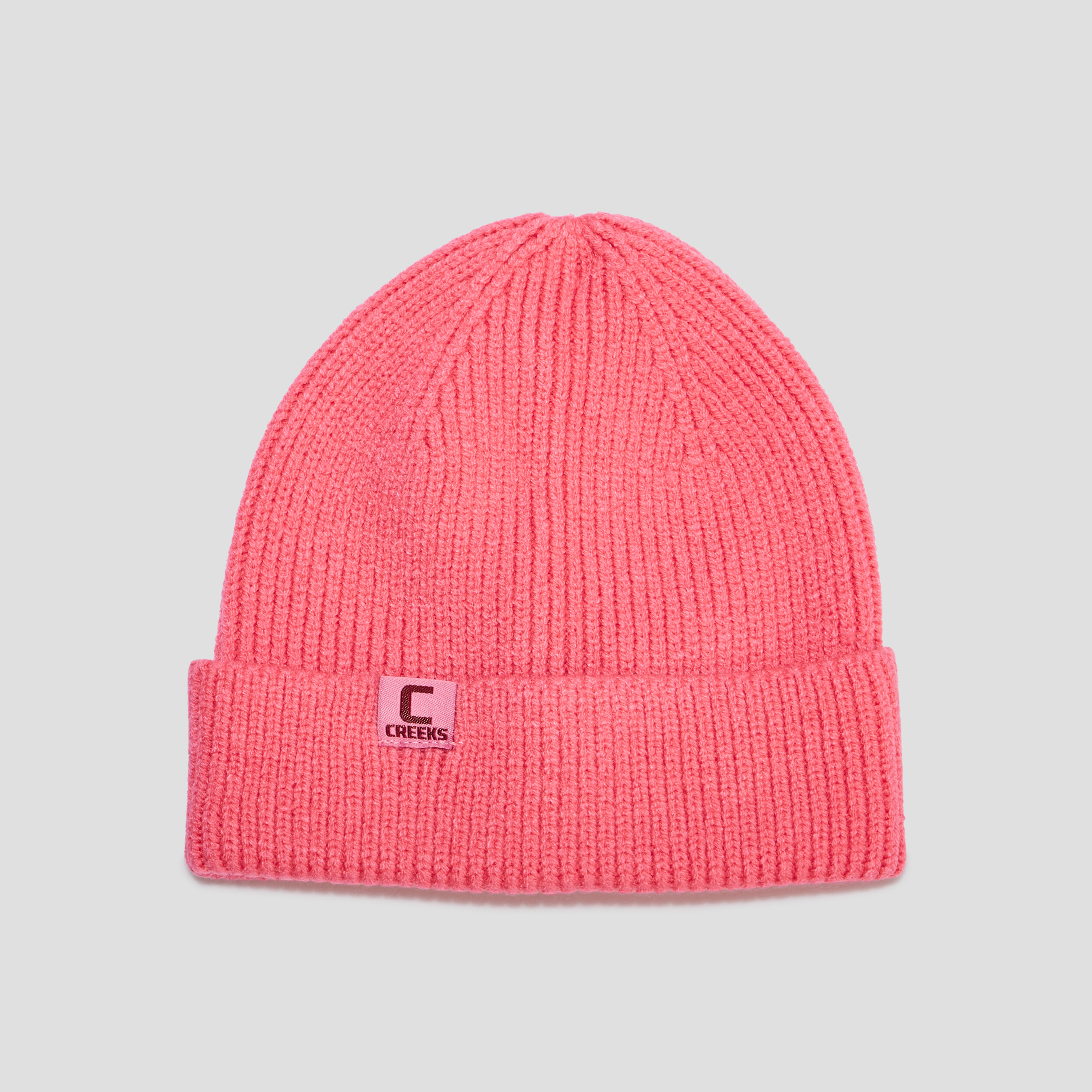 Bonnet tricoté Creeks rose fushia fille