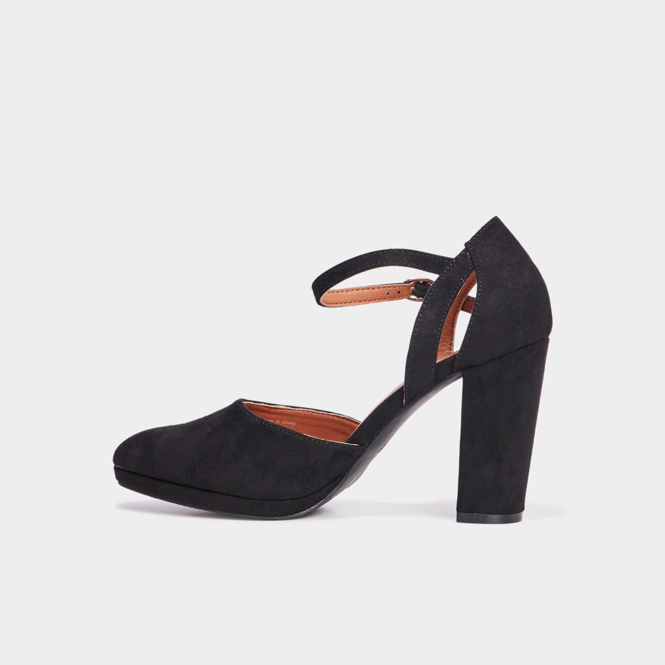 Escarpins &agrave; talons noir femme