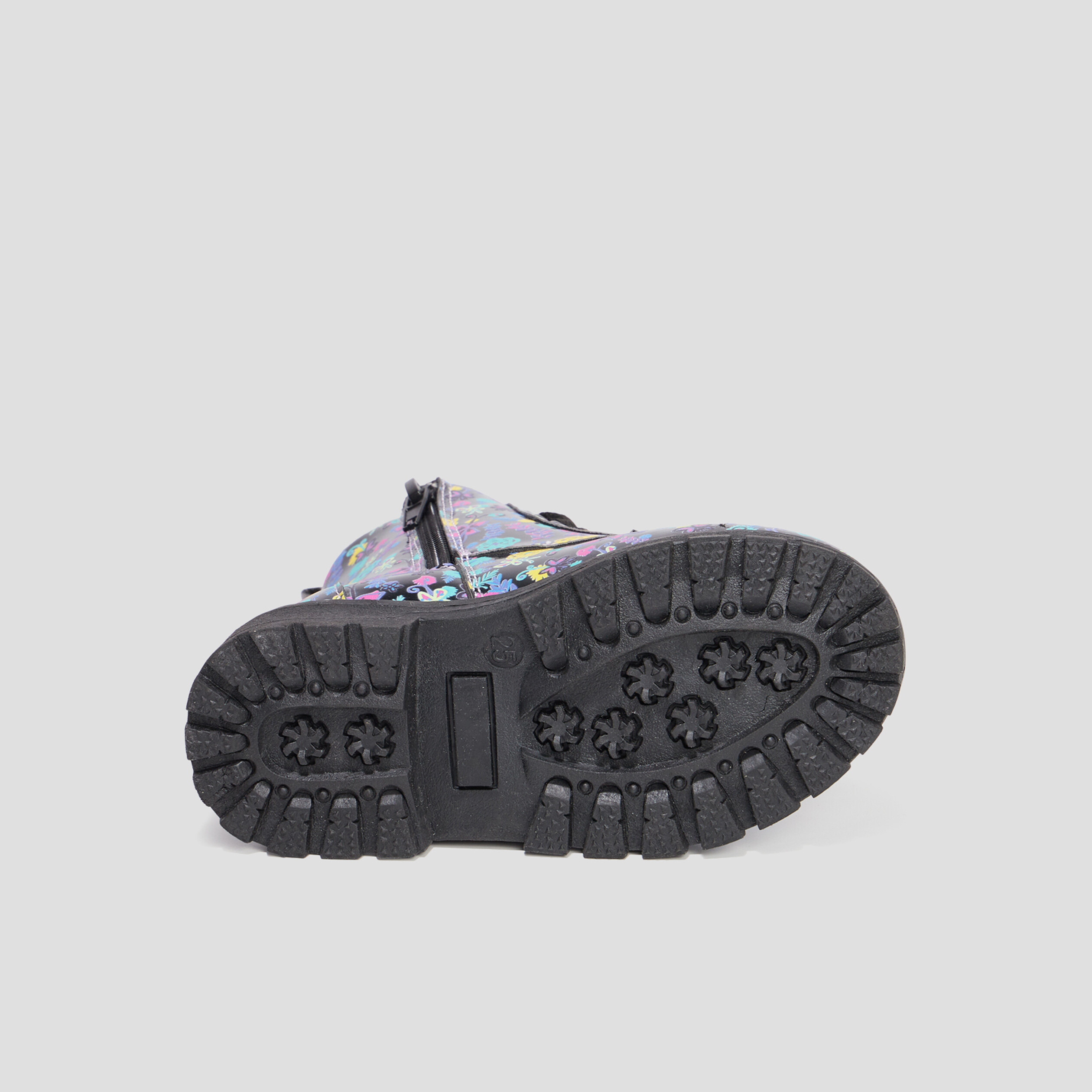 Bottines crantées zippées Encanto multicolore fille La Halle