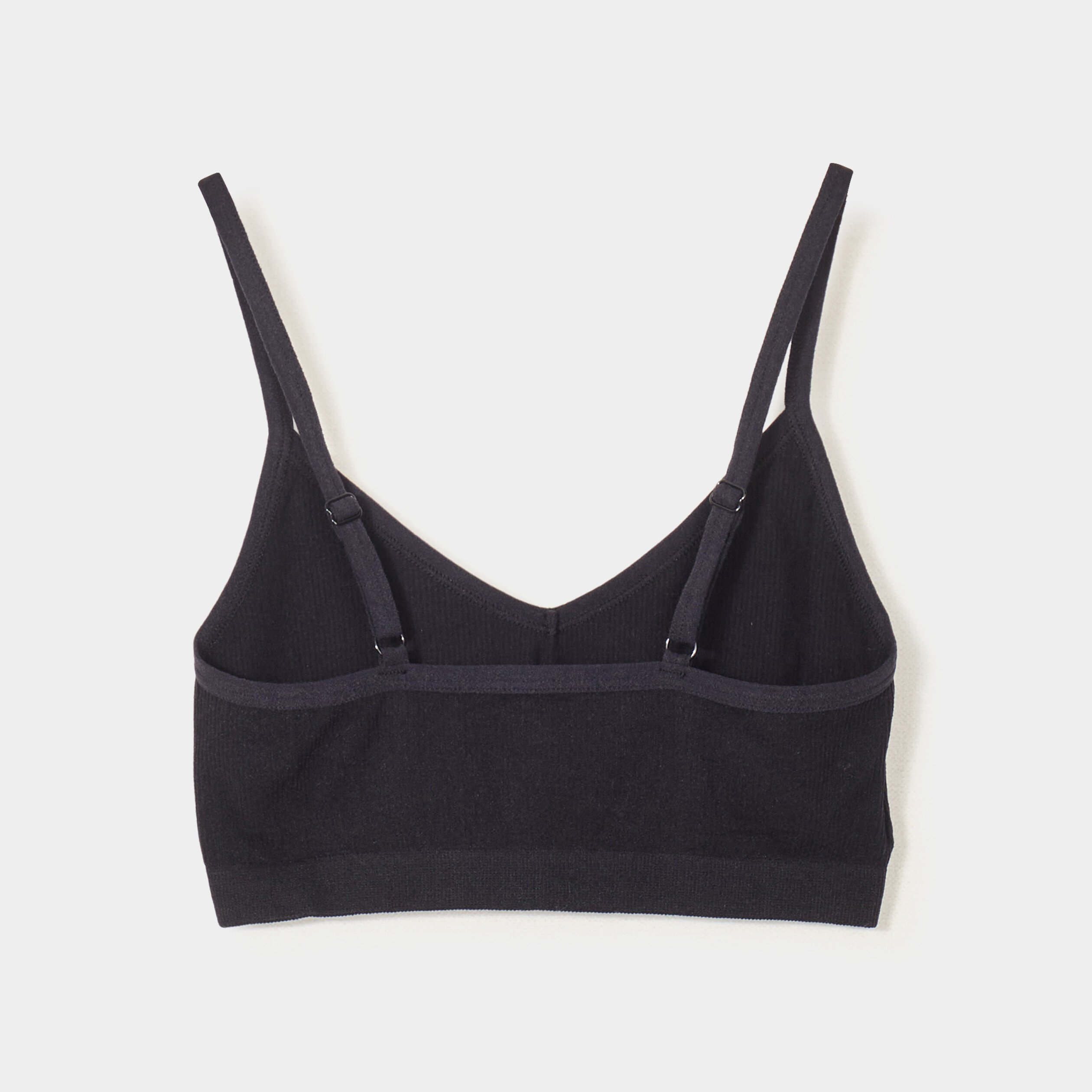 Lot 2 brassières bretelles ajustables noir femme