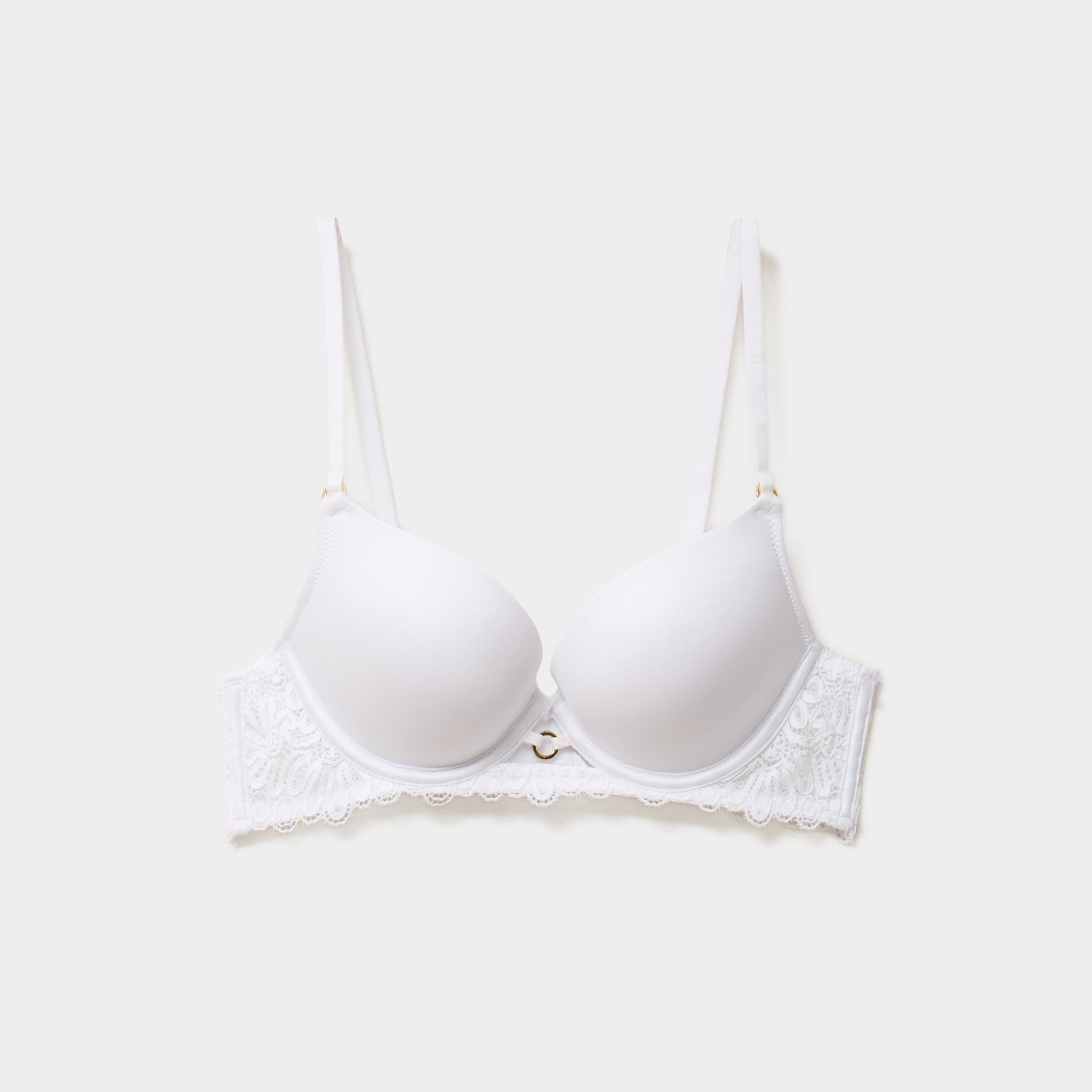 Soutien-gorge maxi push-up padd&eacute; blanc femme