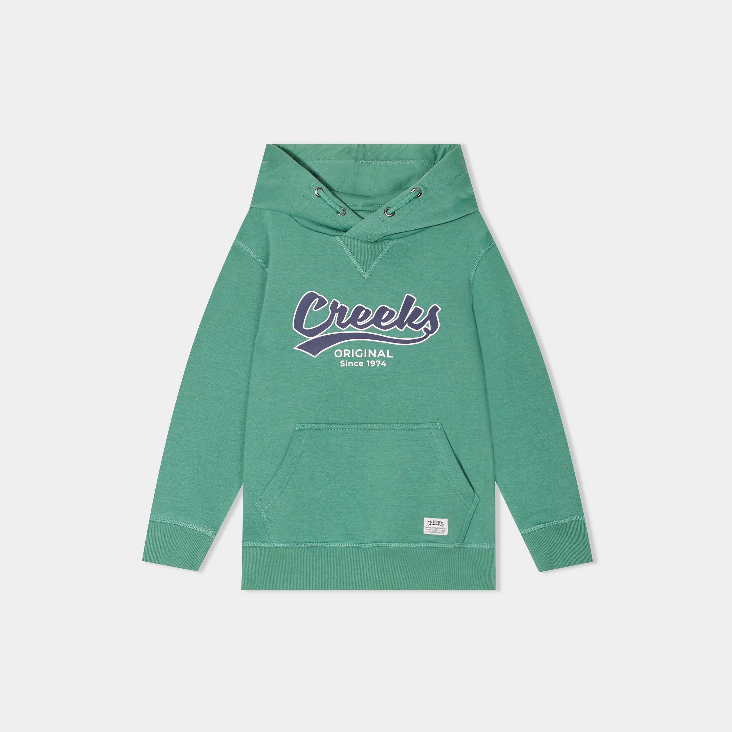 sweat a capuche hoodie creeks vert garcon Sweat à capuche hoodie Creeks vert garçon