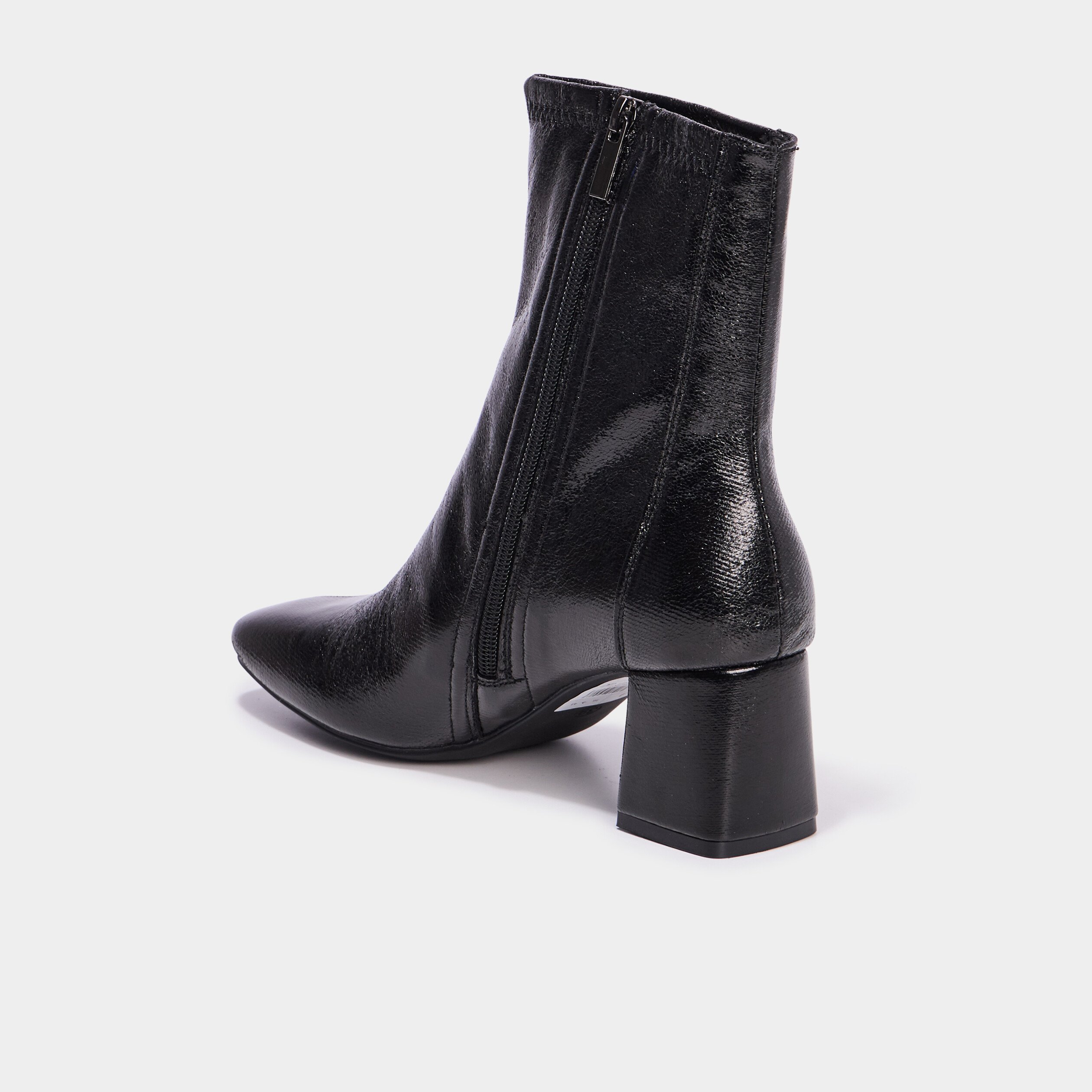 boots a talons noir femme Boots à talons noir femme