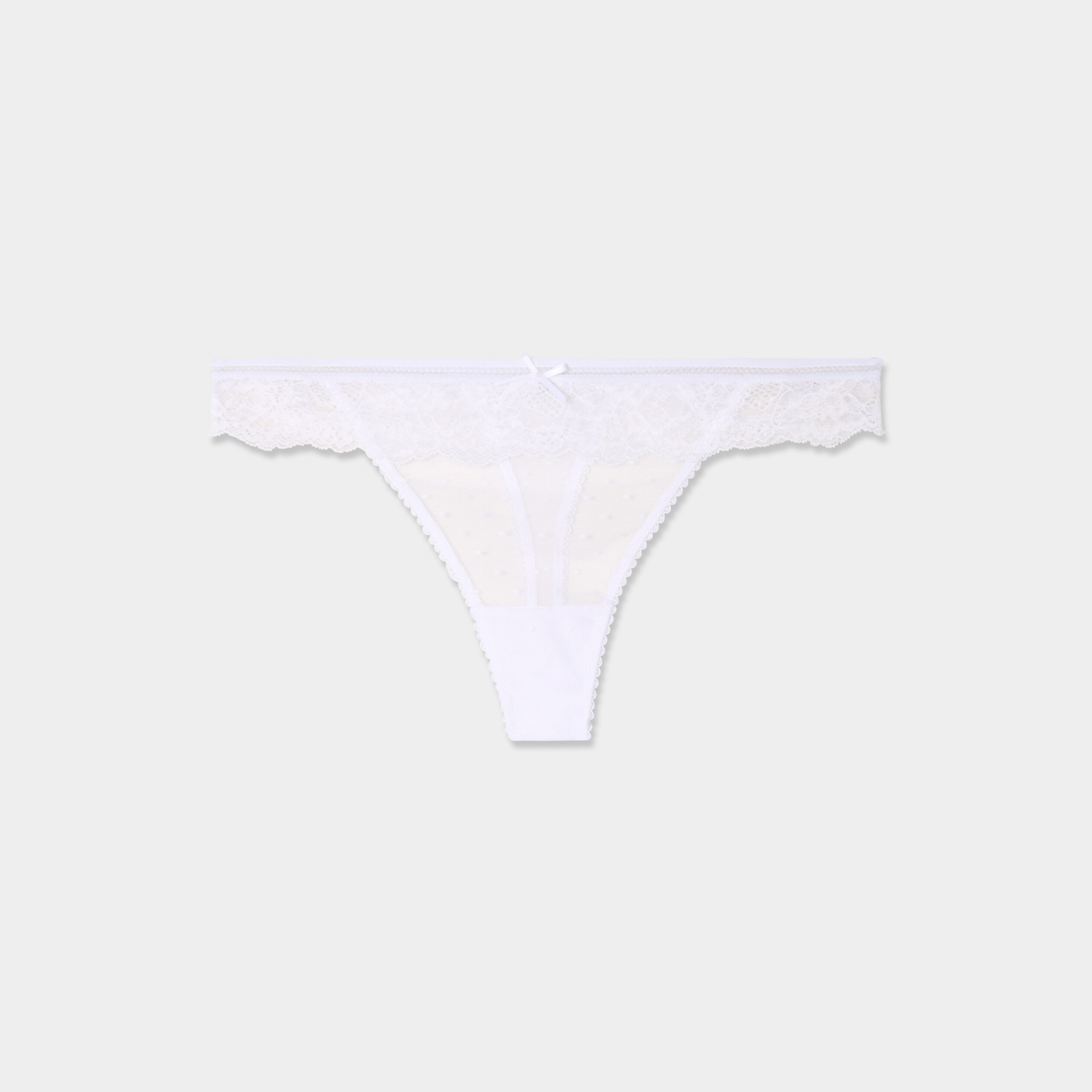 Culotte culotte femme Emili AISI taille taille avec dentelle coton taille S-XL
