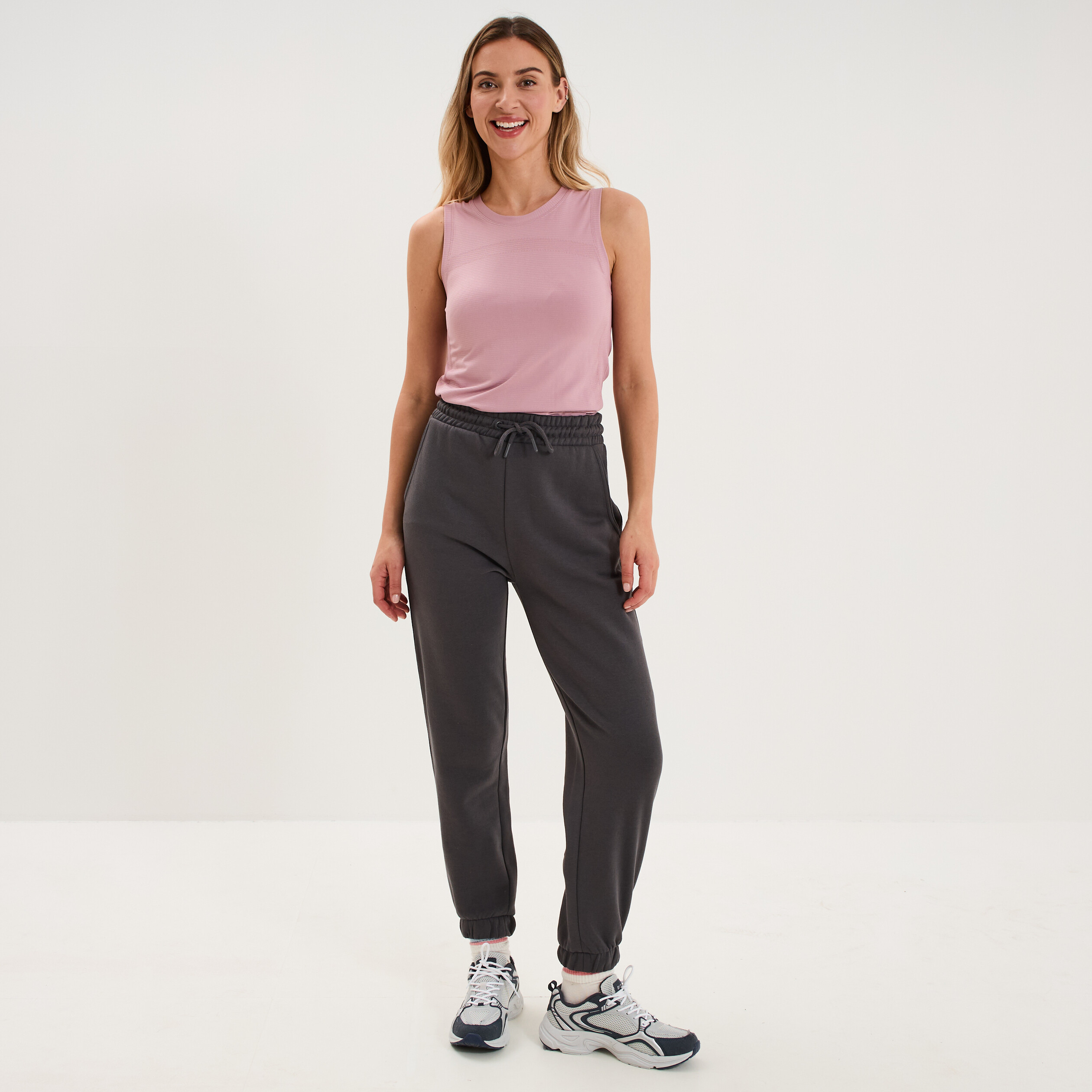D&eacute;bardeur de sport fluide mauve femme