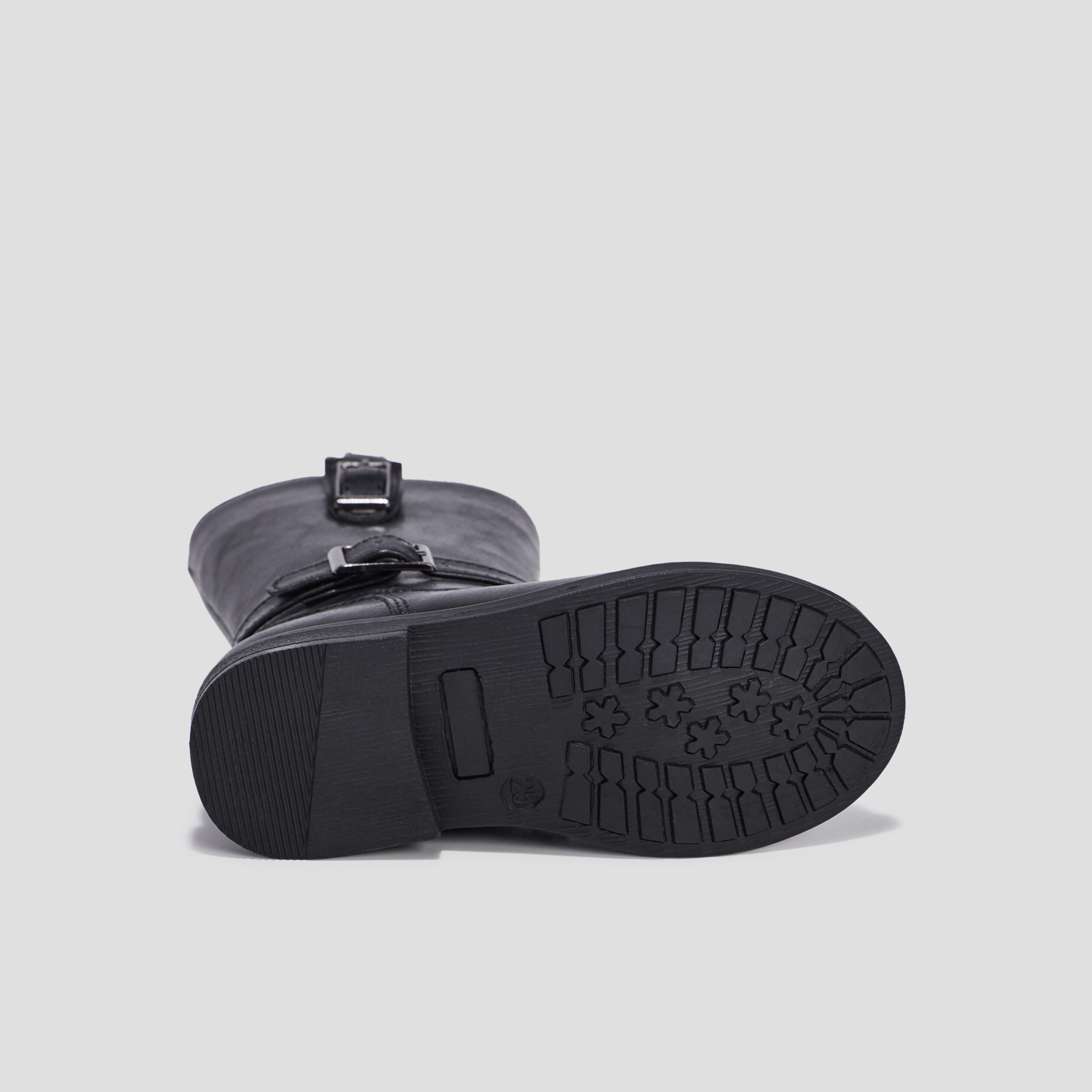bottes avec boucles noir fille Bottes avec boucles noir fille