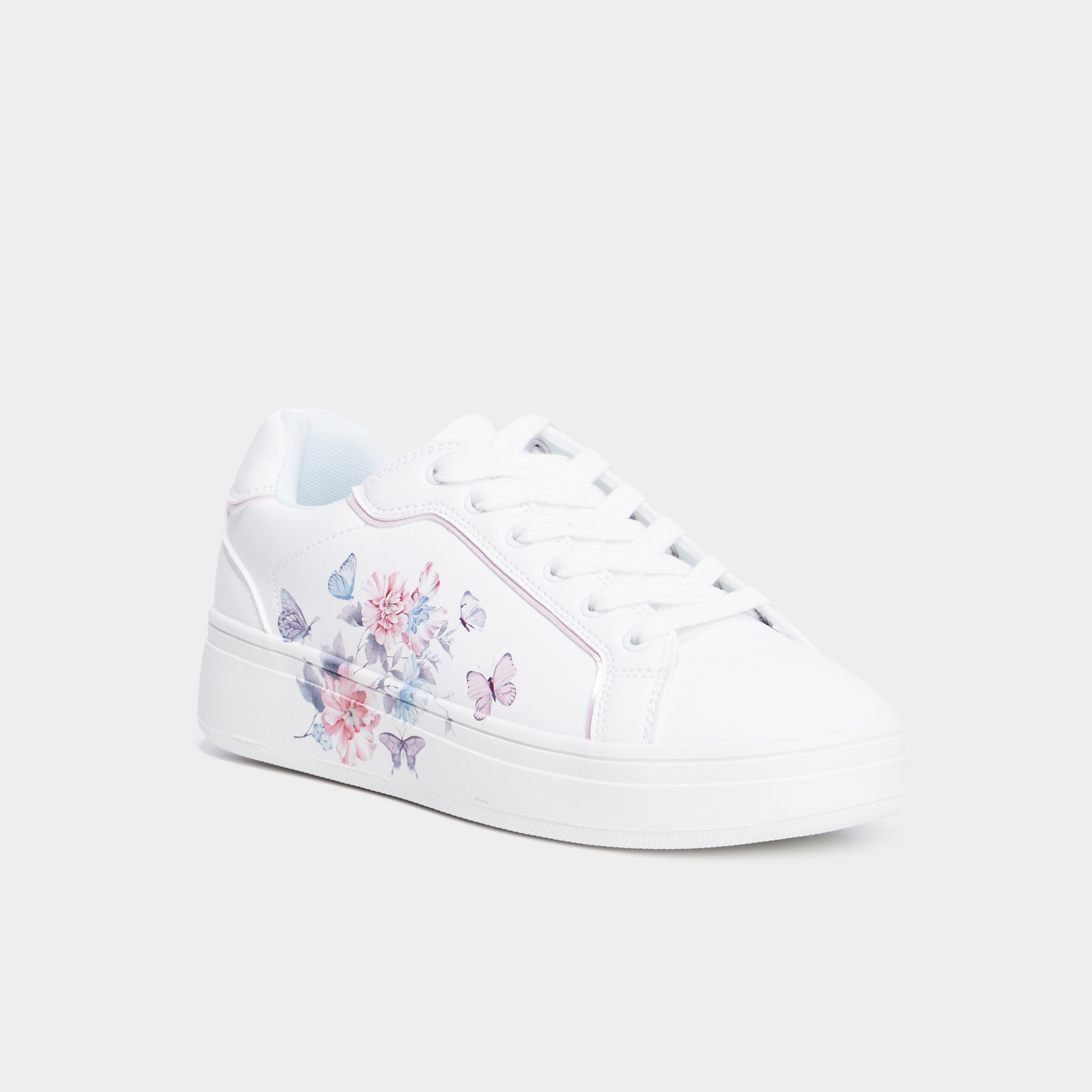 tennis basses a lacets multicolore femme Tennis basses à lacets multicolore femme