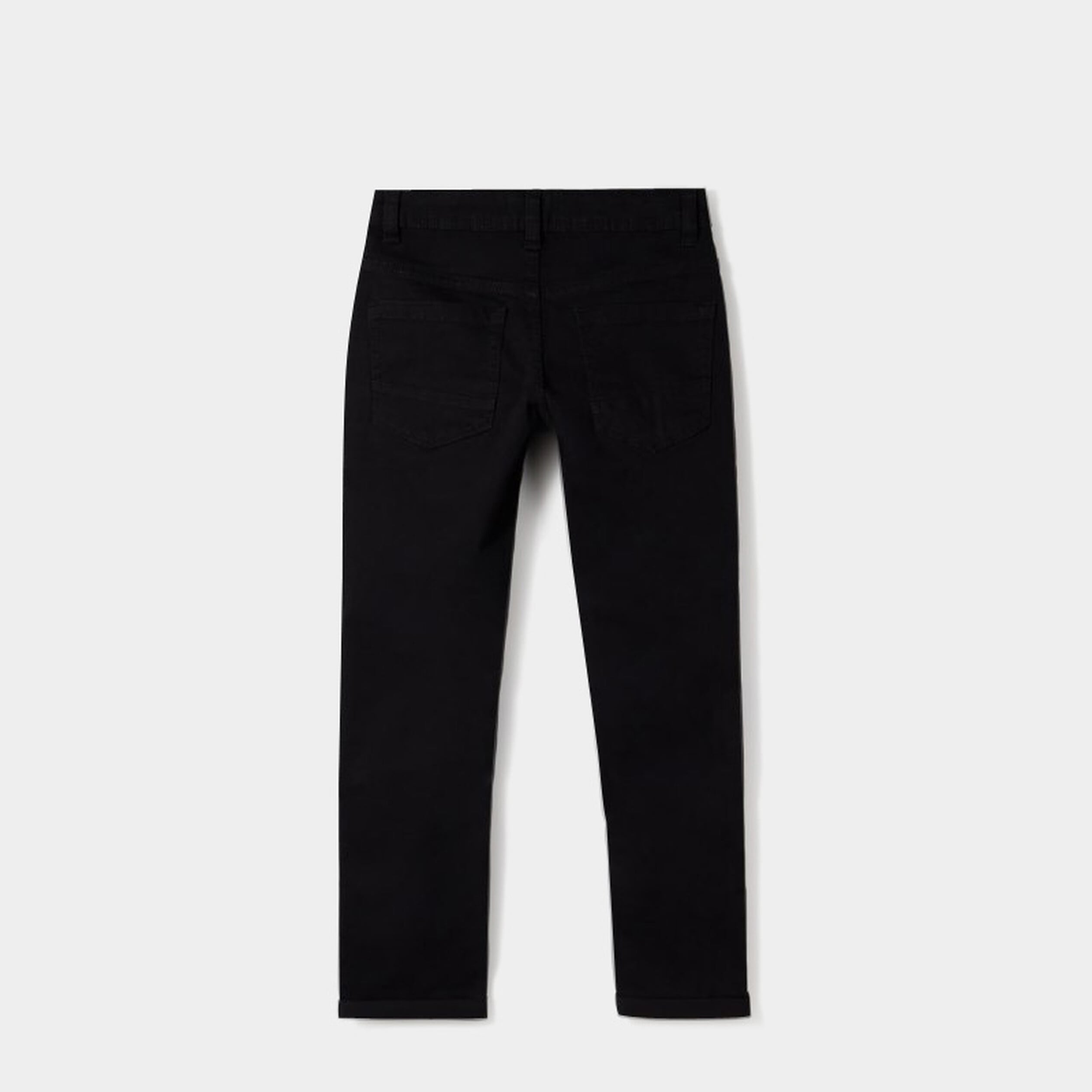Pantalon regular avec poches noir gar&ccedil;on