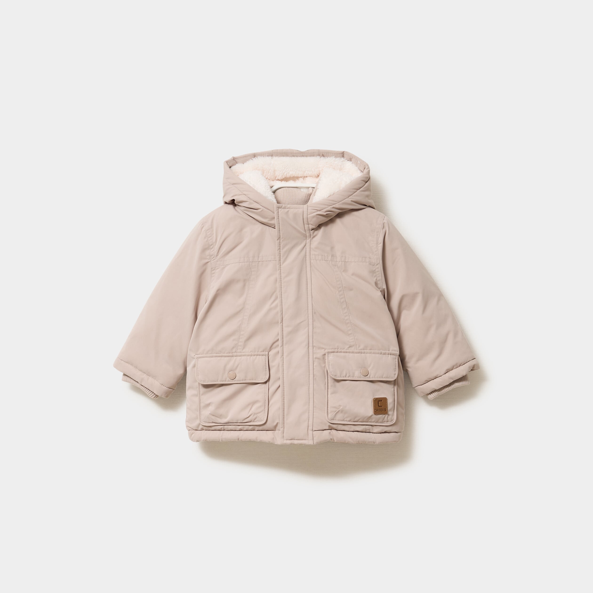 Parka &agrave; capuche doubl&eacute;e sable b&eacute;b&eacute; gar&ccedil;on