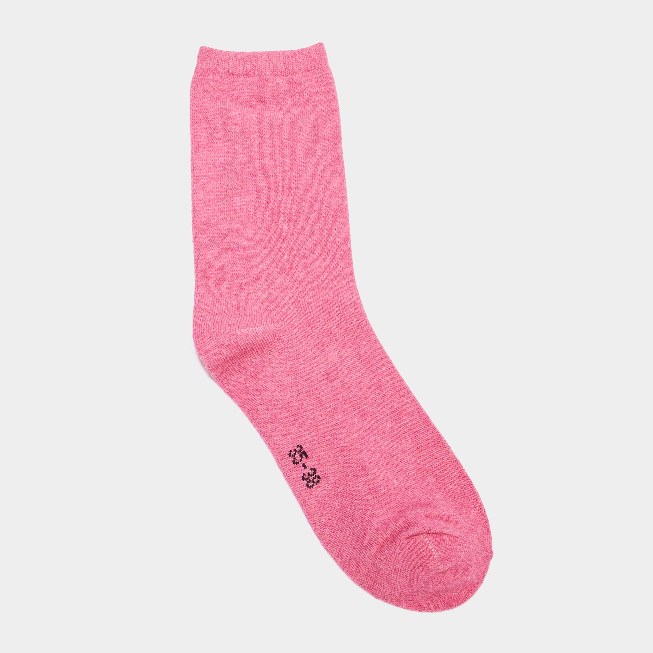 lot 5 paires chaussettes coton rose mixte Lot 5 paires chaussettes coton rose mixte