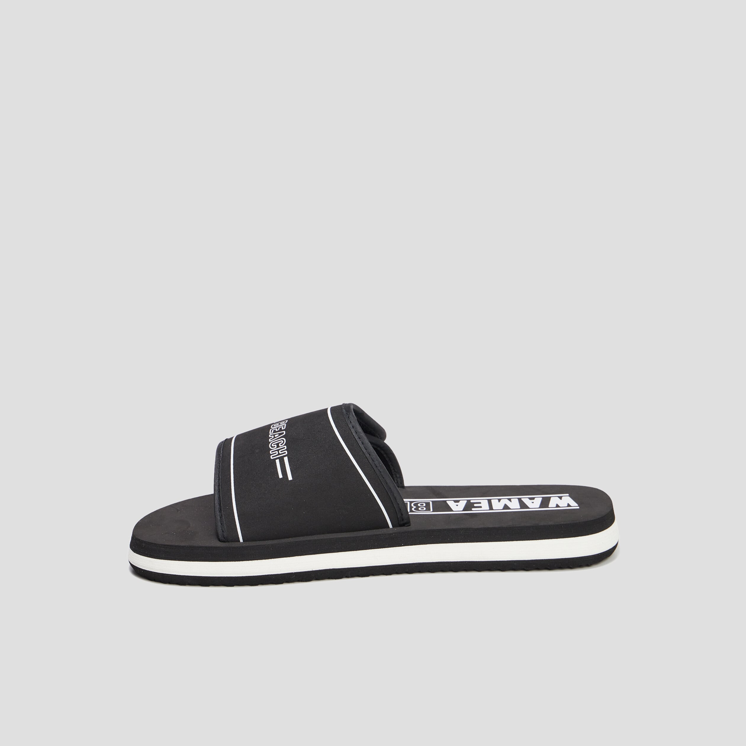 Mules &agrave; scratchs noir homme