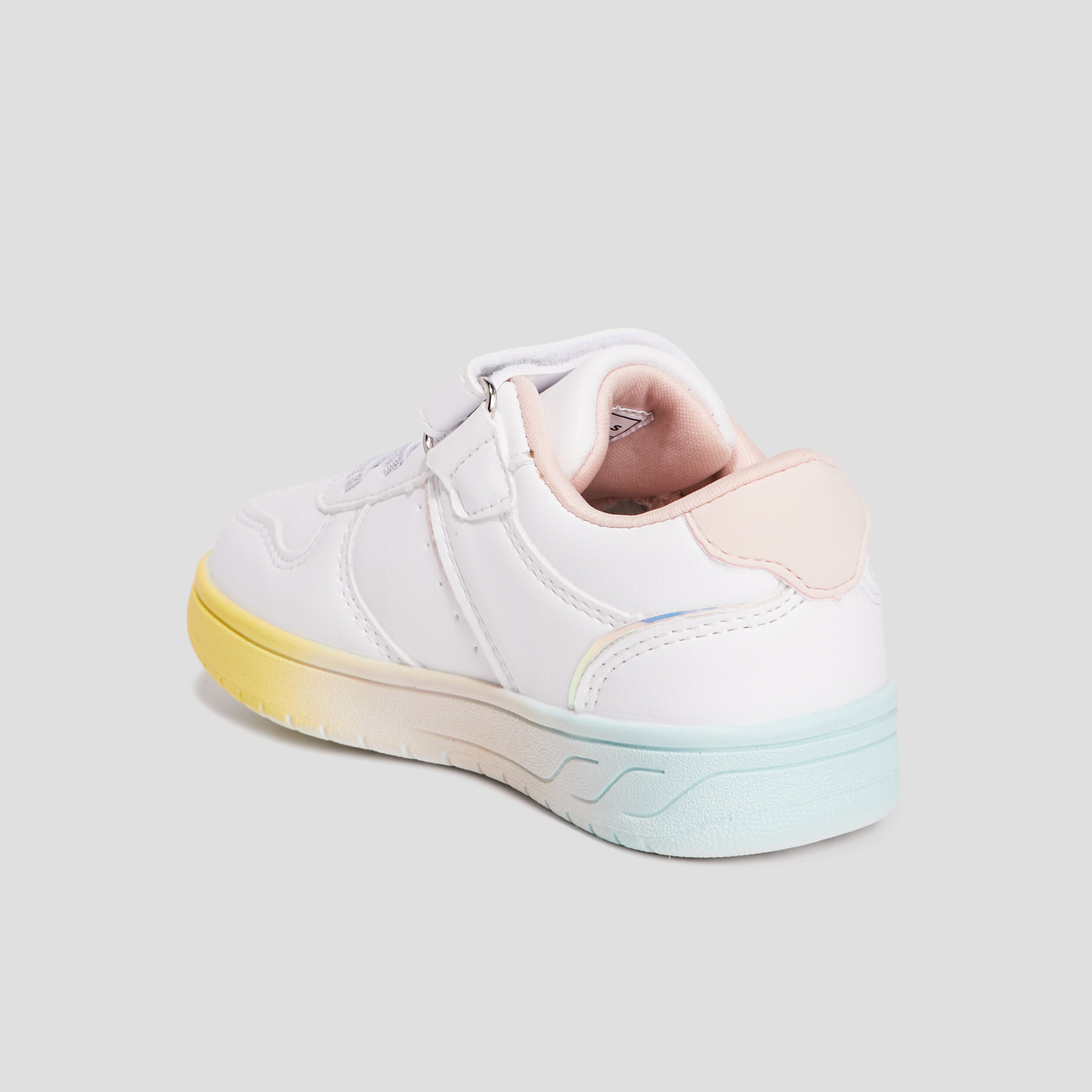 Tennis Creeks à scratch blanc fille