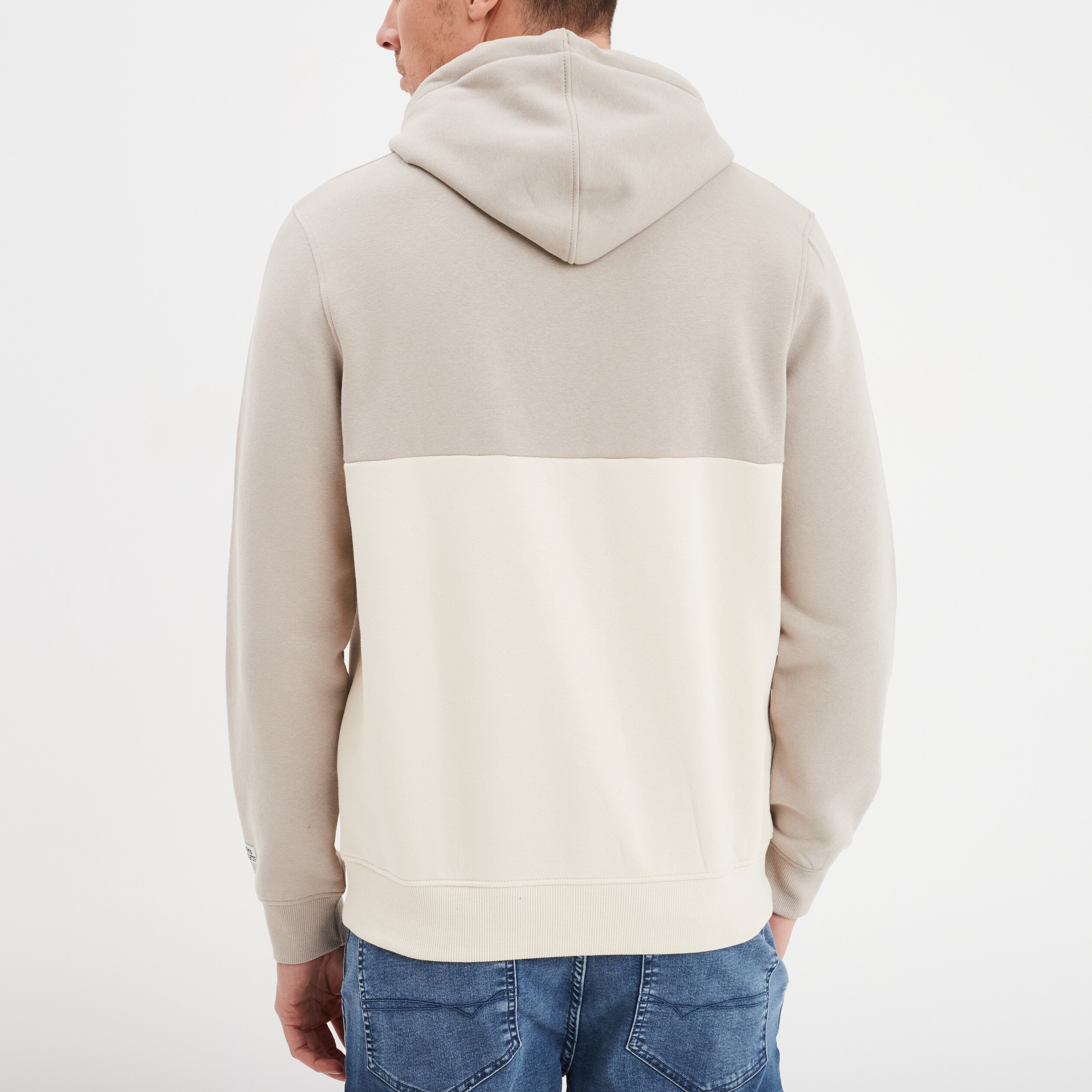sweat a capuche hoodie creeks gris clair homme Sweat à capuche hoodie Creeks gris clair homme