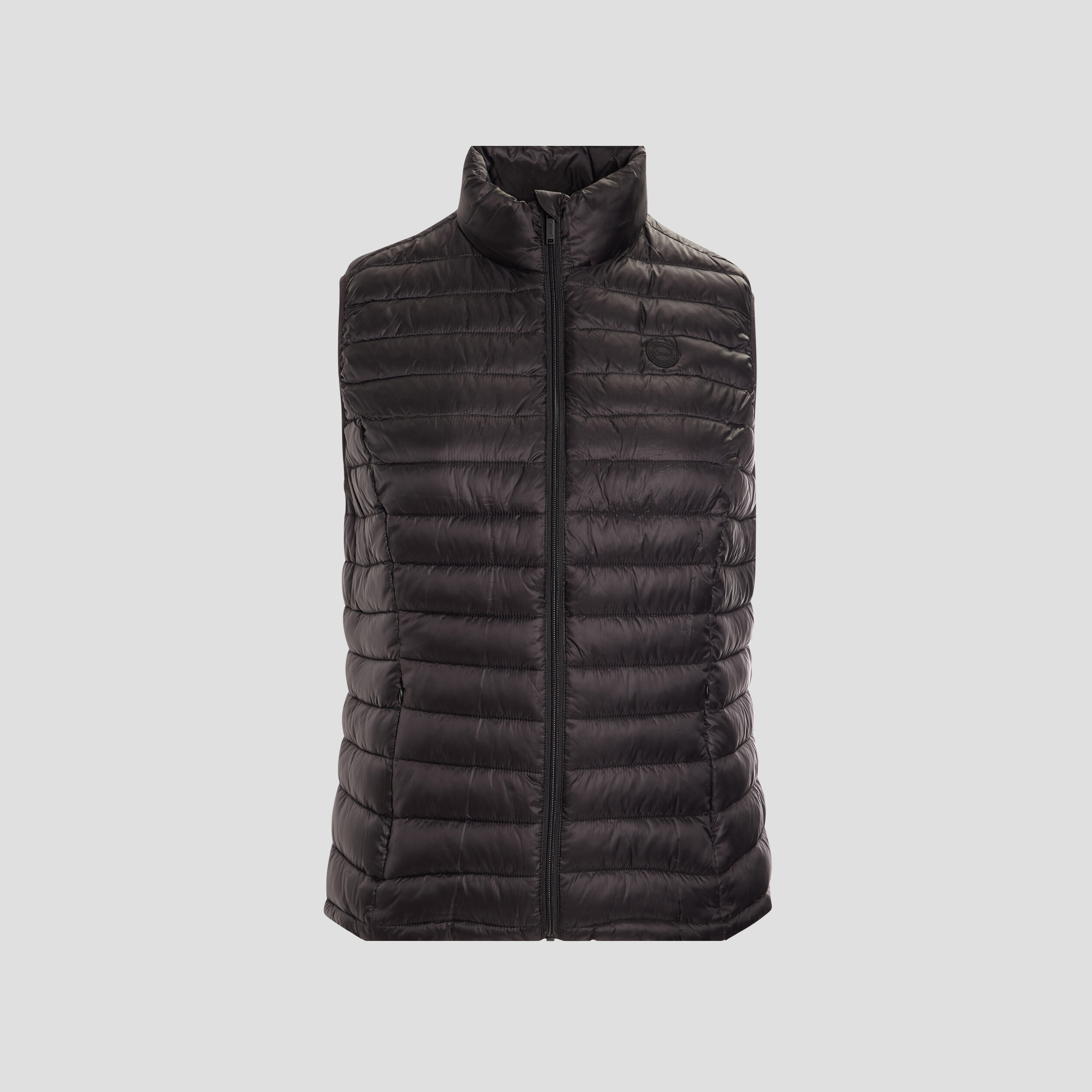 doudoune legere droite deperlante noir femmegt Doudoune légère droite déperlante noir femme grande taille