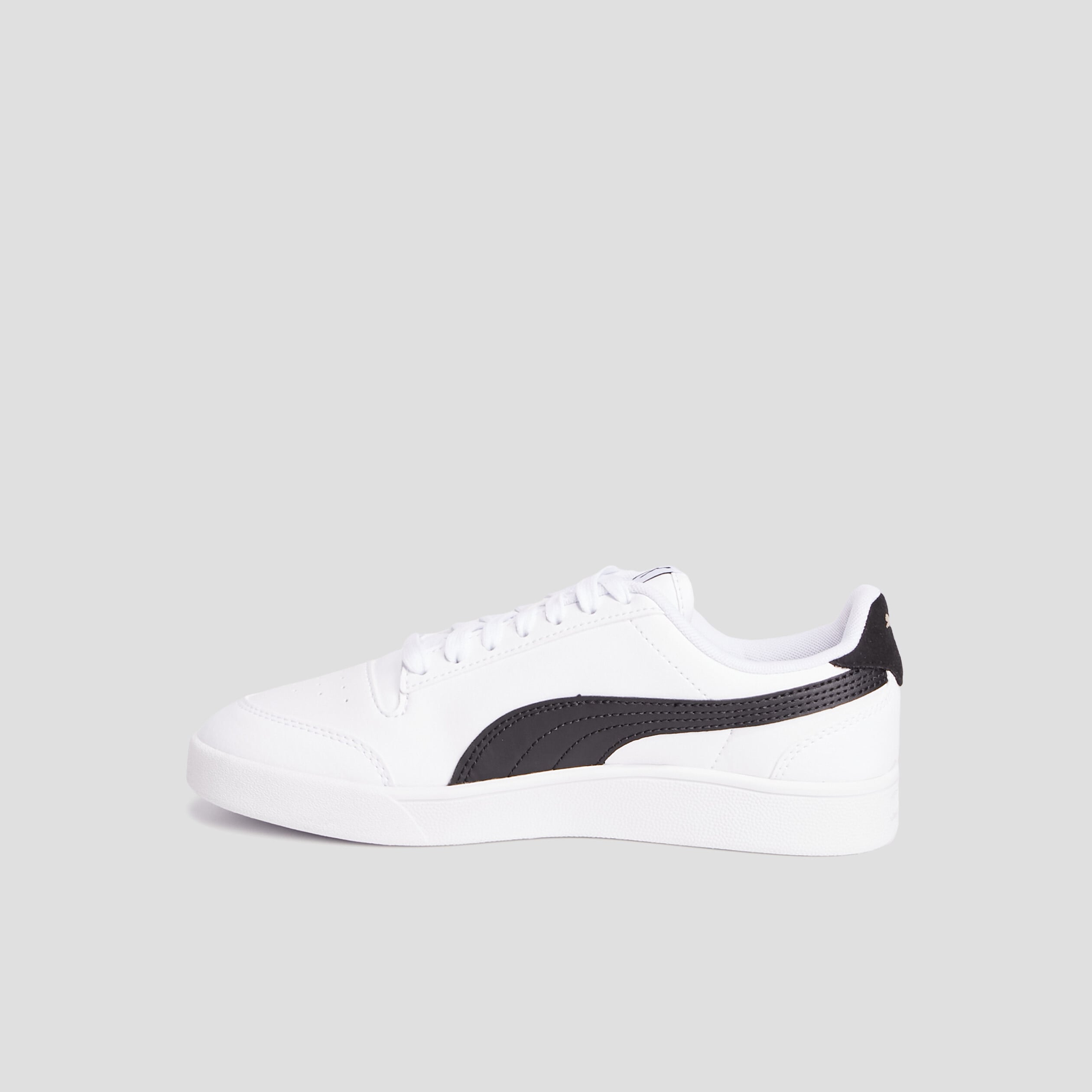Baskets &agrave; lacets Puma Shuffle blanc gar&ccedil;on