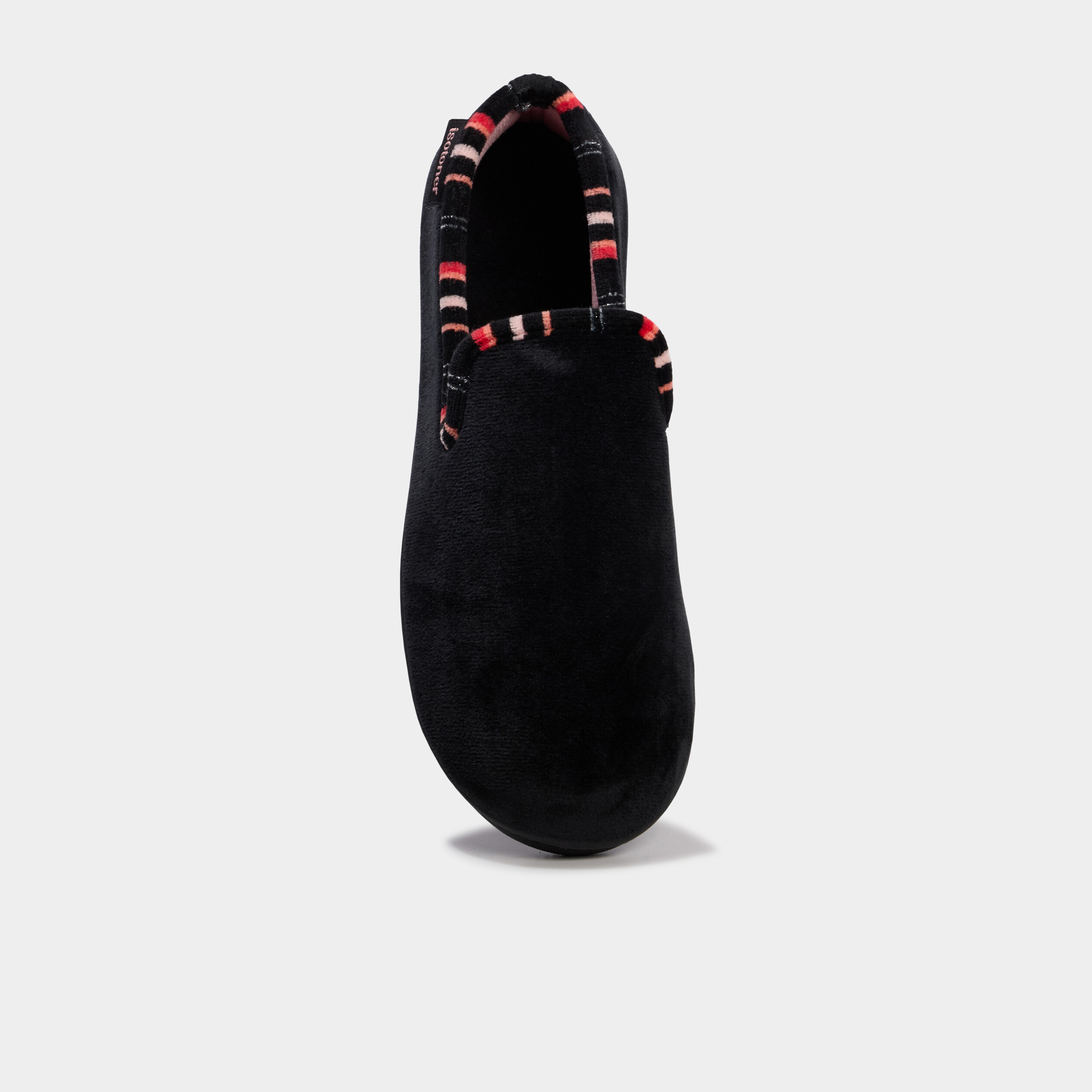 Chaussons Isotoner ecru femme