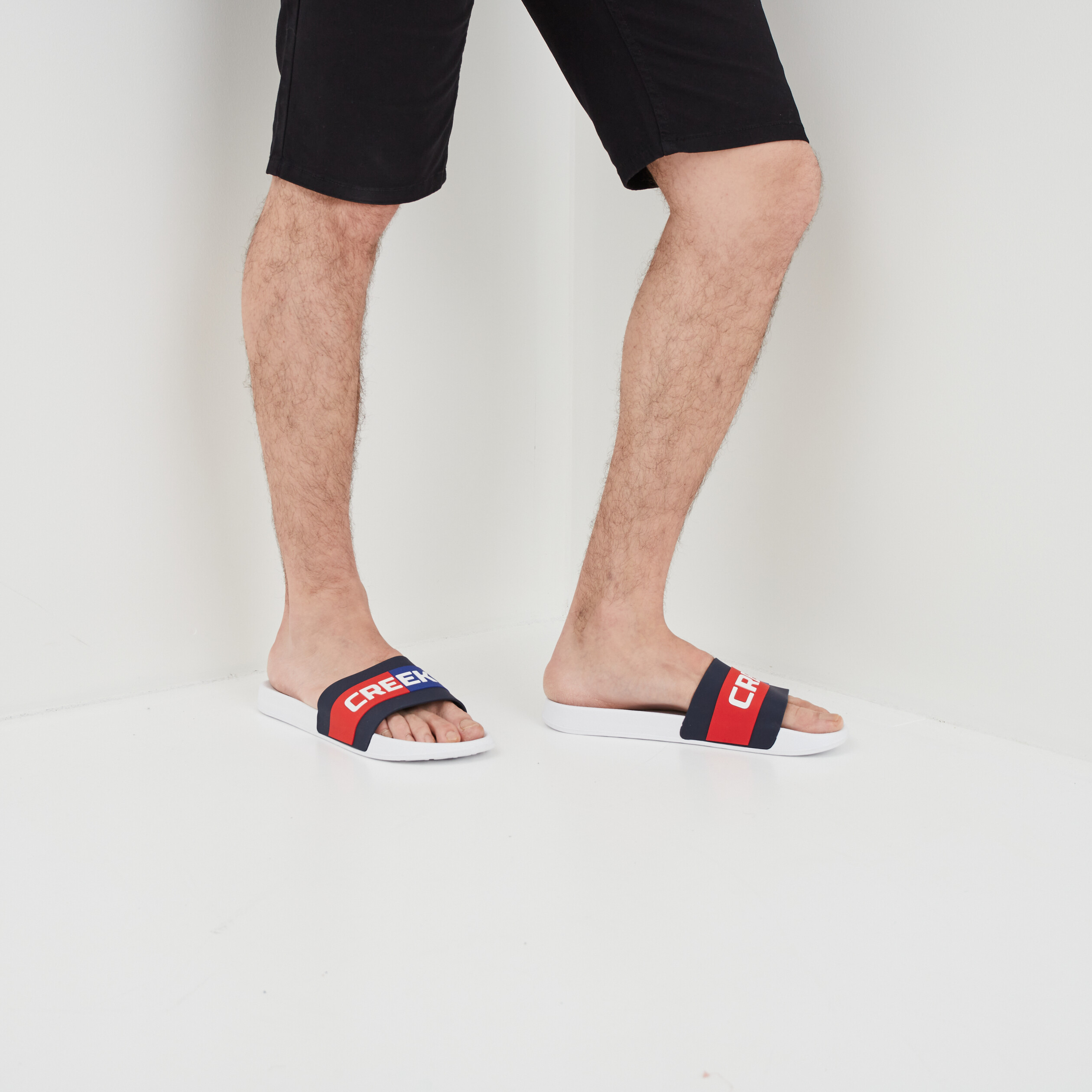 Mules Creeks multicolore homme La Halle