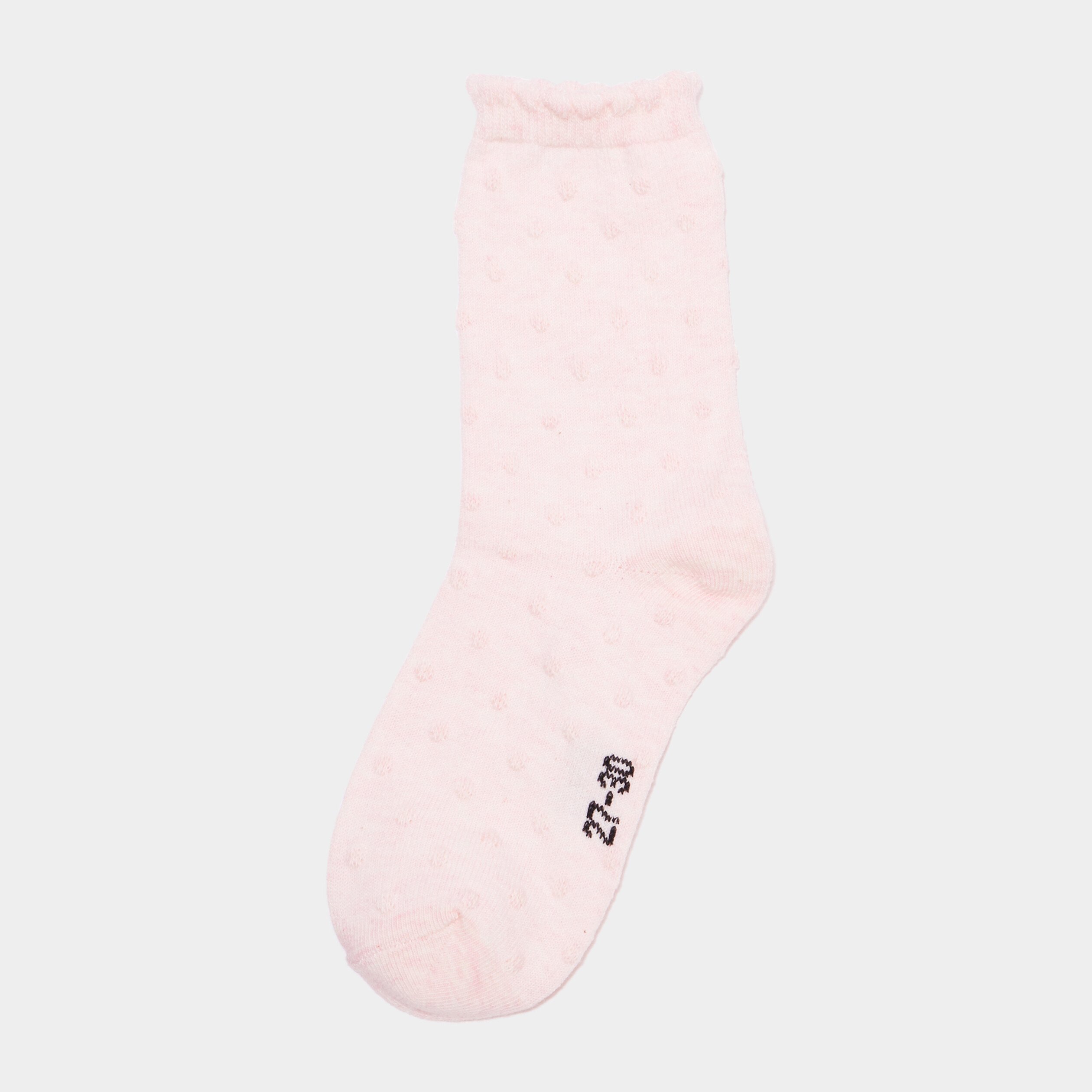 Lot 5 paires chaussettes à motif rose fille