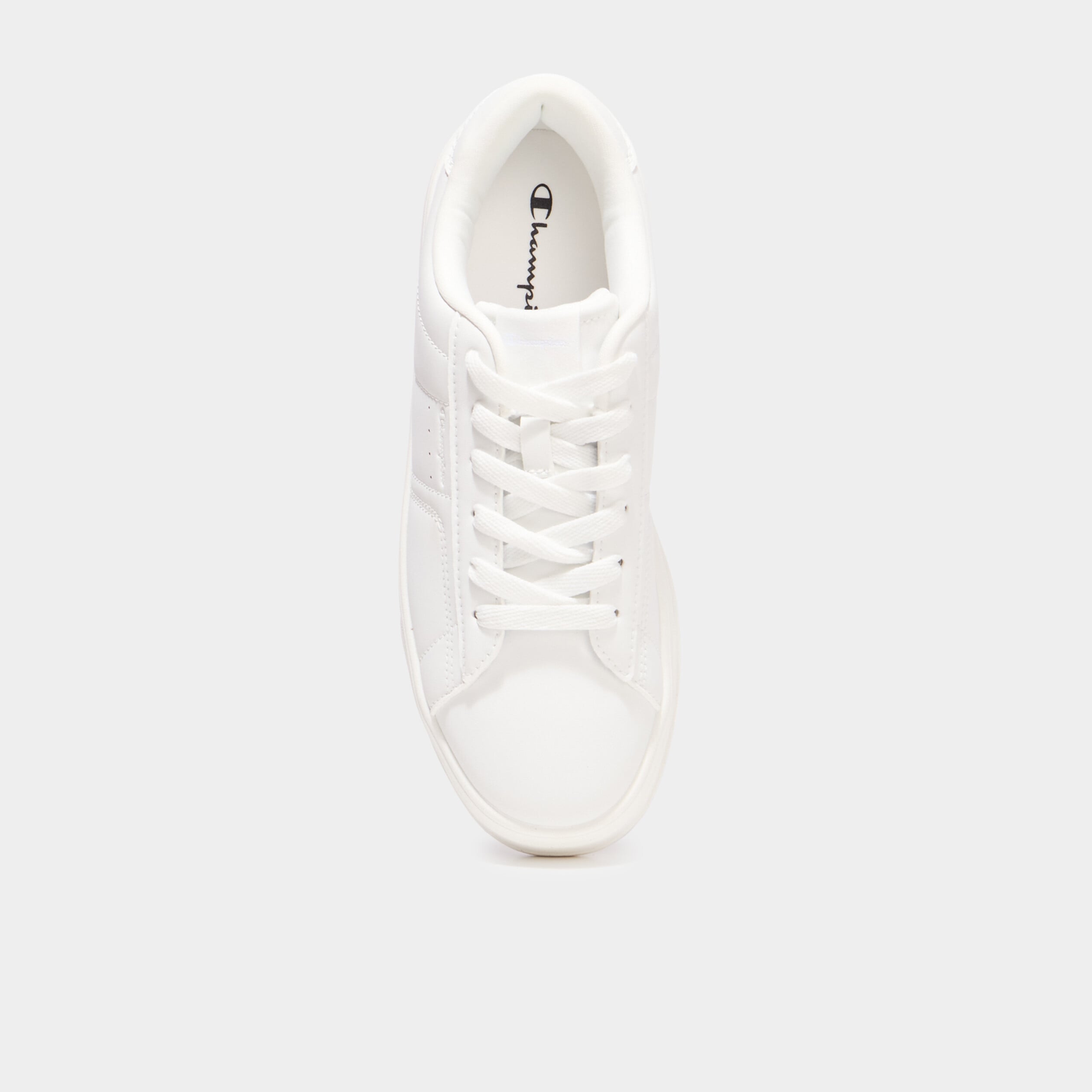 Tennis basses &agrave; lacets Champion TL23 blanc femme