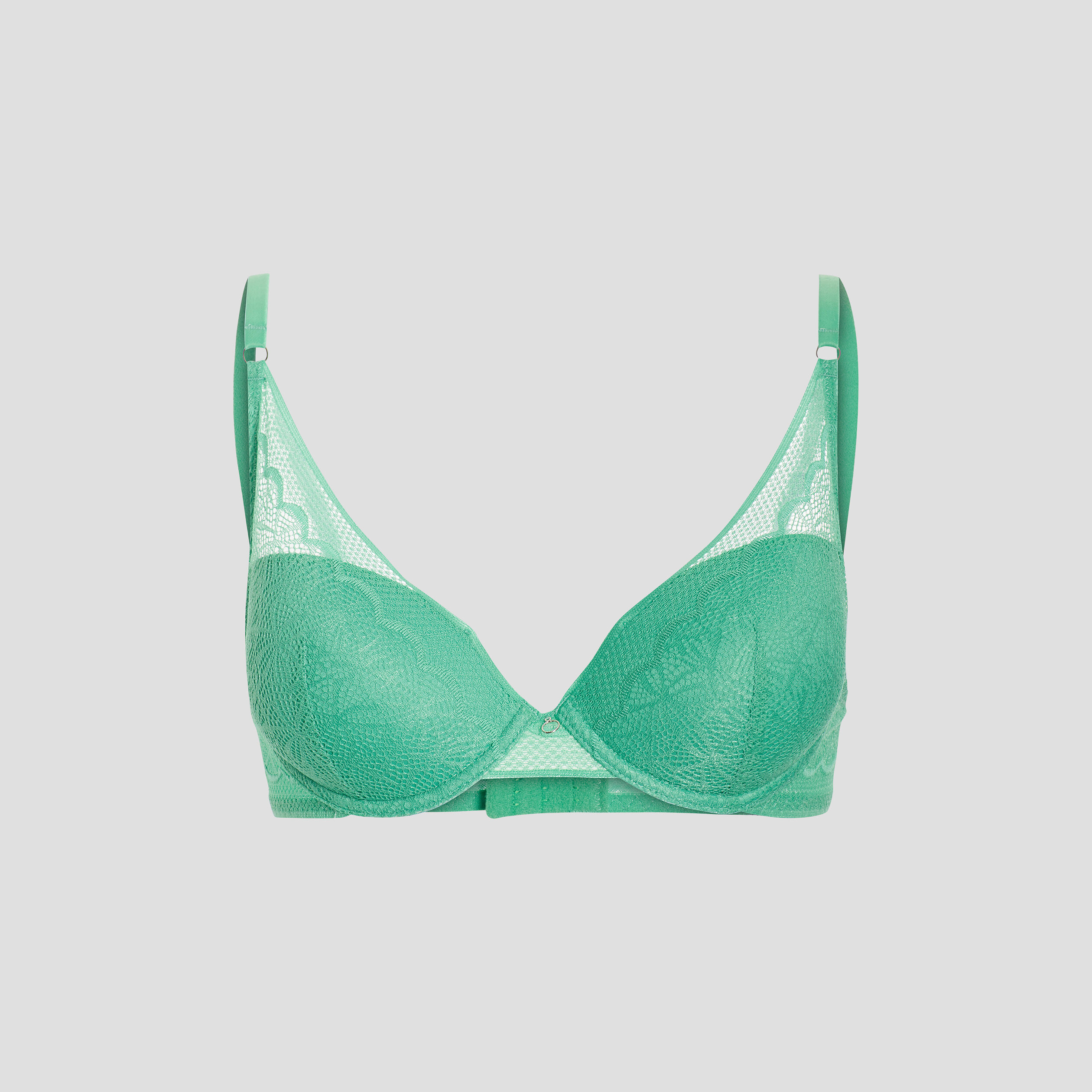 Soutien-gorge plunge vert femme