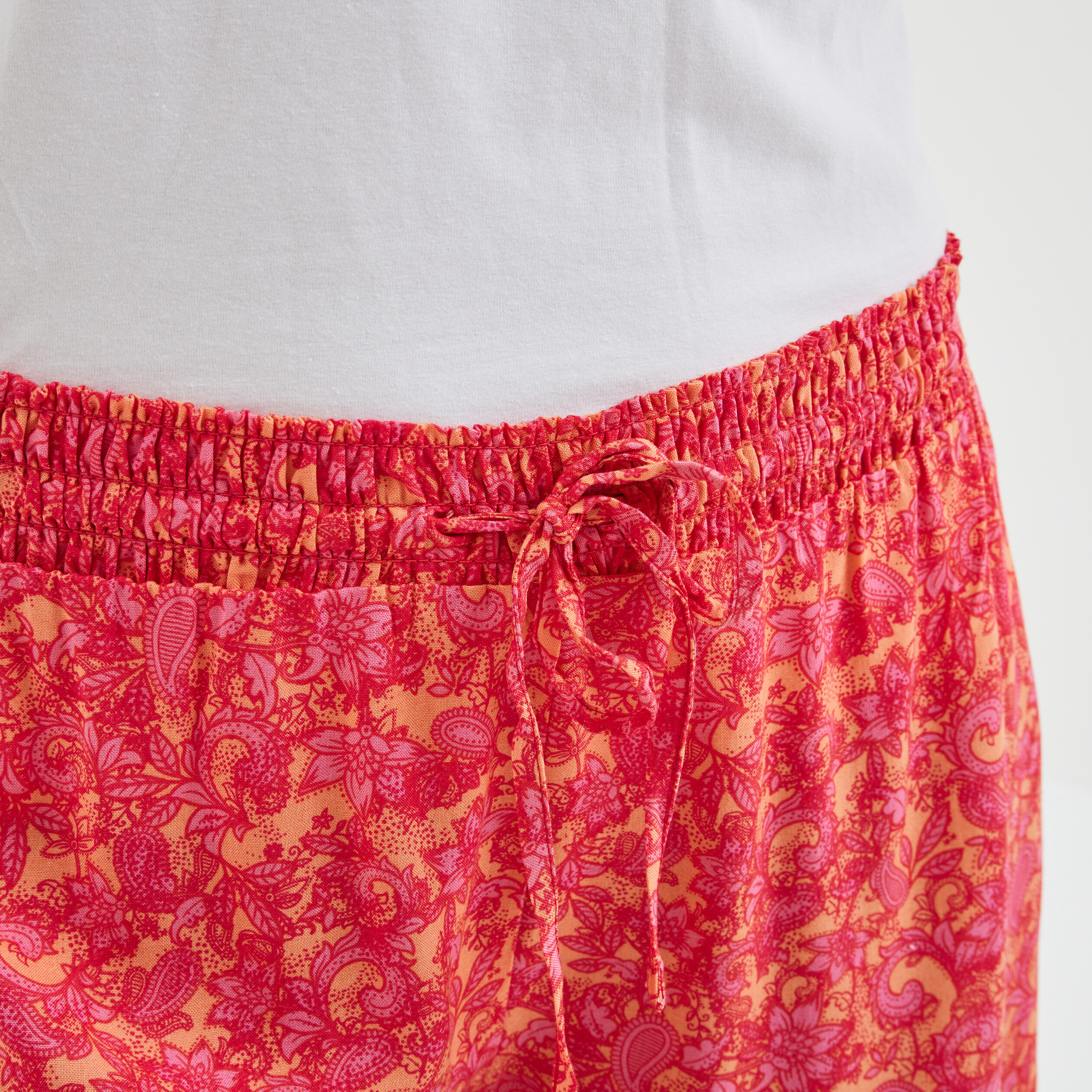 short de pyjama orange femme Short de pyjama orange femme