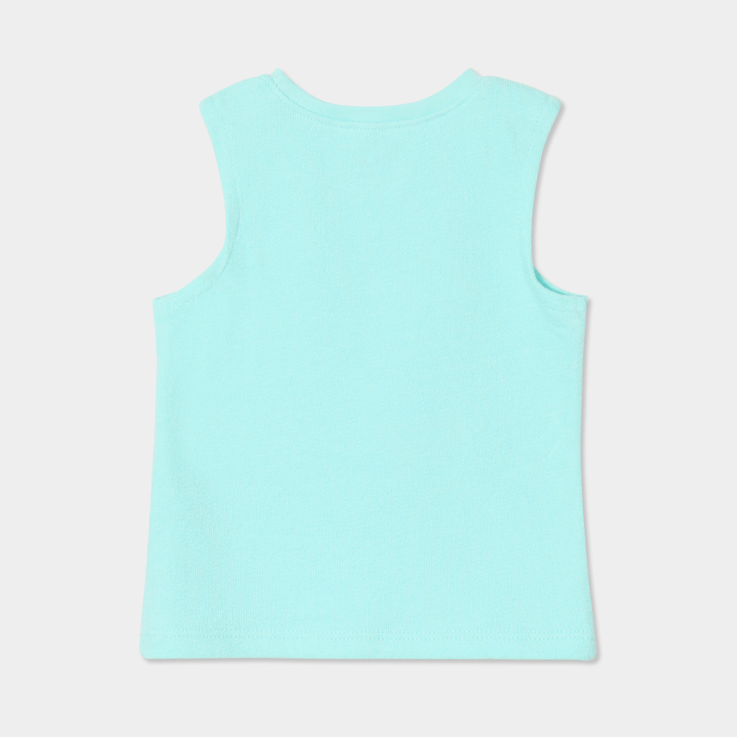 ensemble 2 pieces debardeur short coton bleu turquoise bebeg Ensemble 2 pièces débardeur short coton bleu turquoise bébé garçon