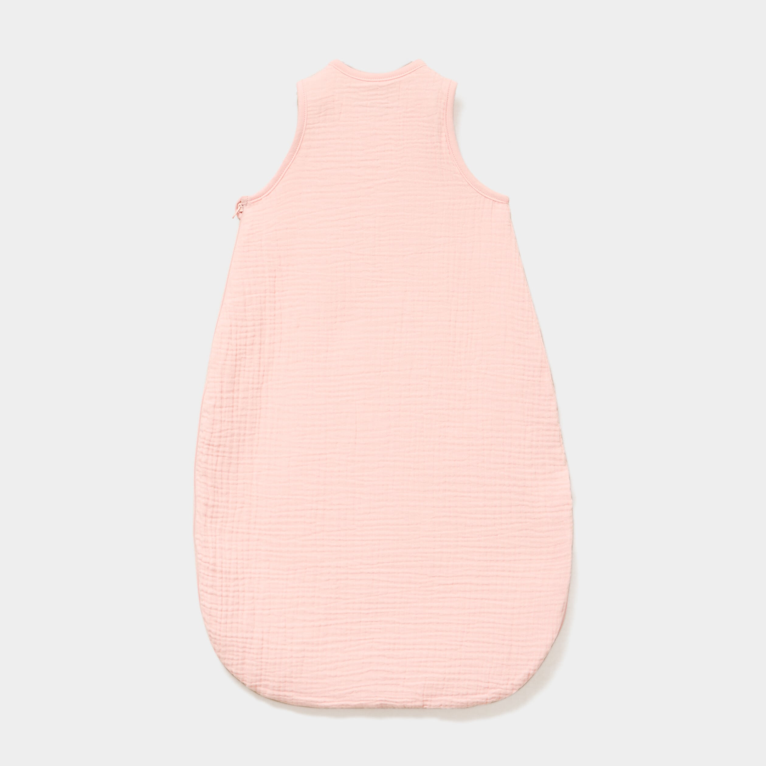 Gigoteuse sans manches gaze coton TOG 1 rose clair b&eacute;b&eacute;
