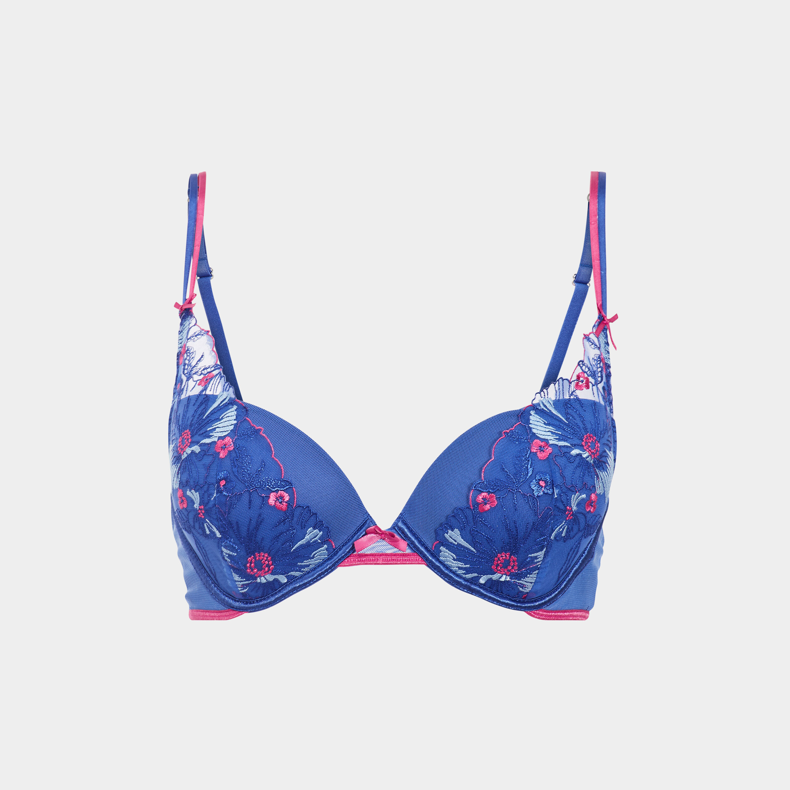 soutien gorge push up bleu electrique femme Soutien-gorge push-up bleu electrique femme