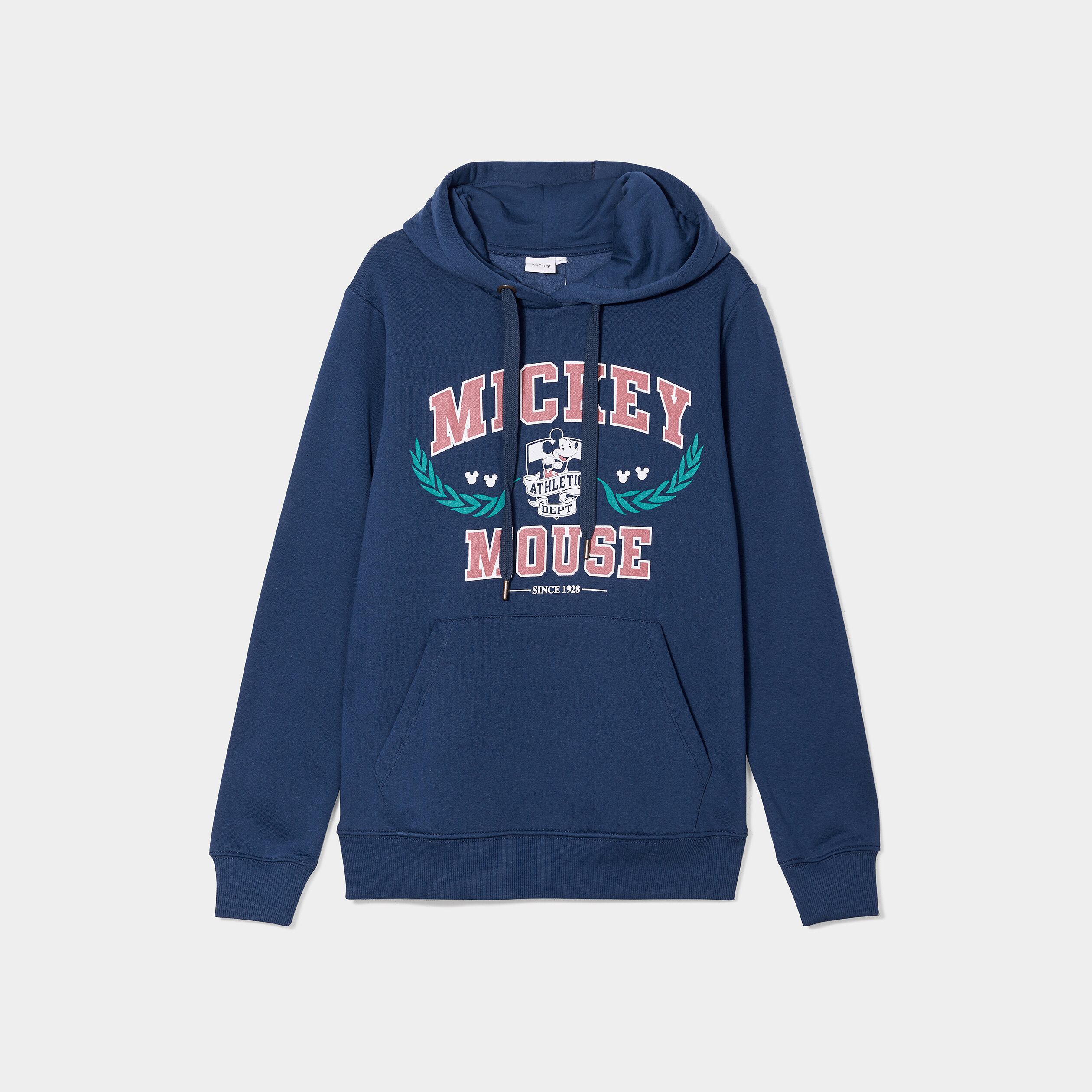 Sweat à capuche hoodie Mickey bleu marine femme