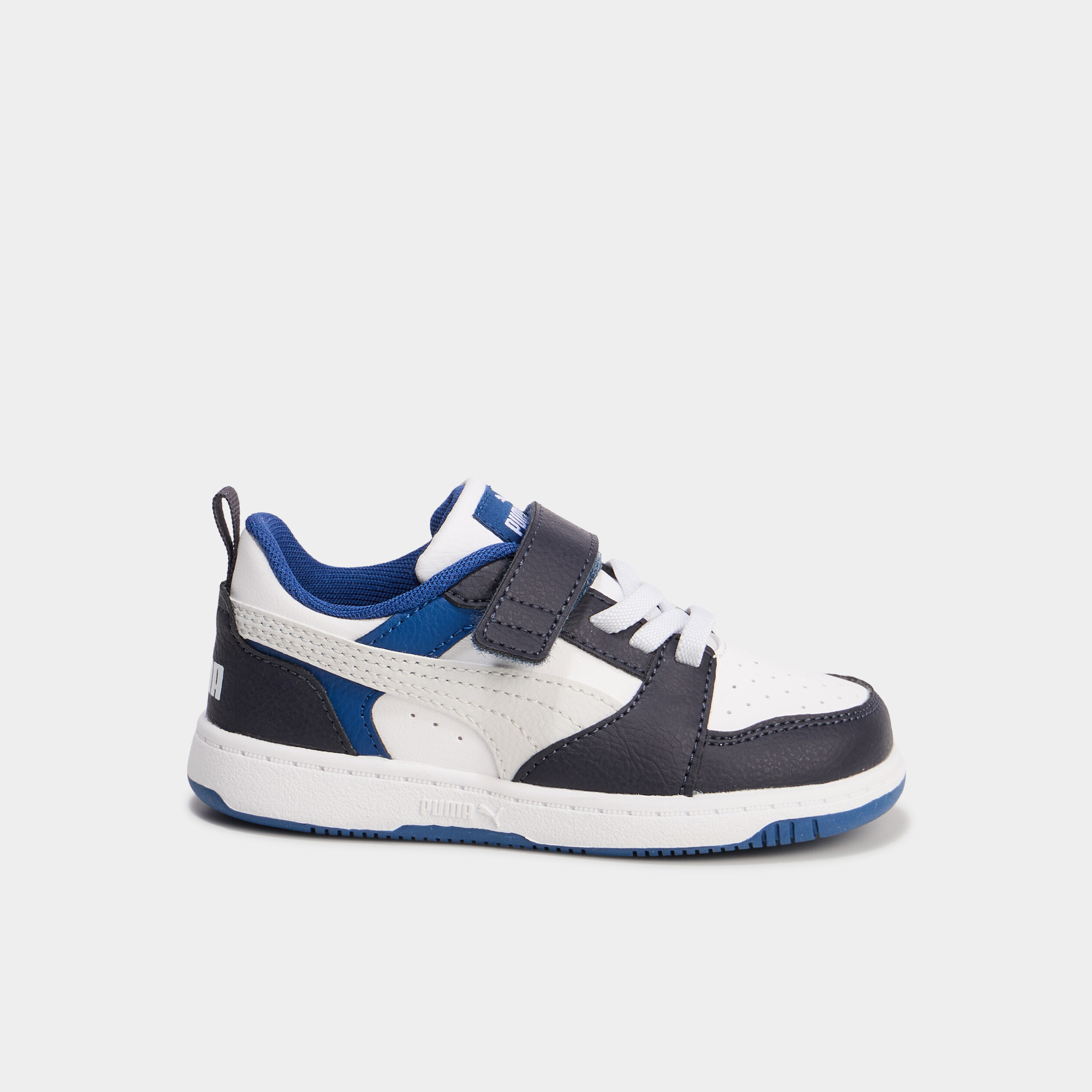 Tennis basses Puma Rebound V6 bleu fonc&eacute; gar&ccedil;on