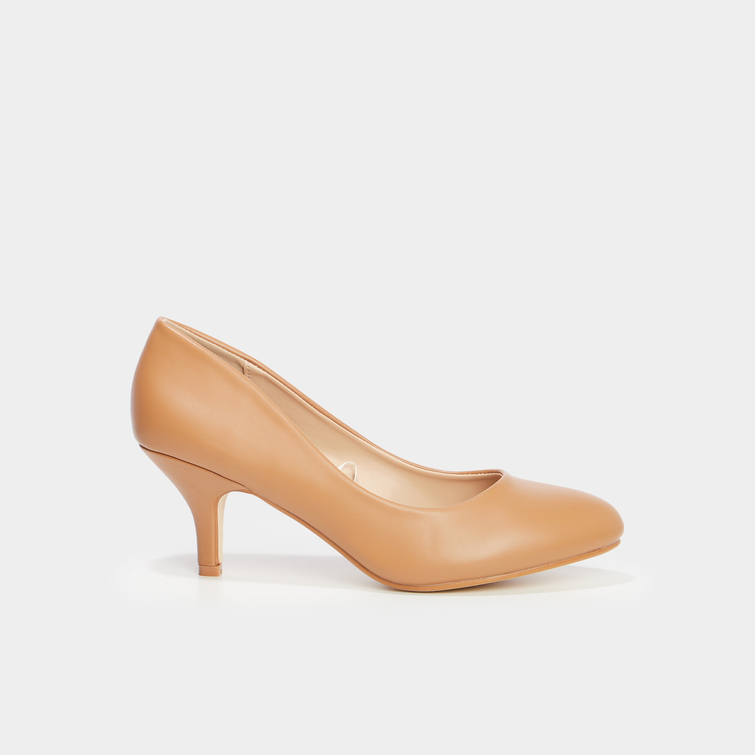 Escarpins Minelli En Cuir Marron Clair - Taille 38 - Talon 9.5 Cm - Occasion Très Bon état