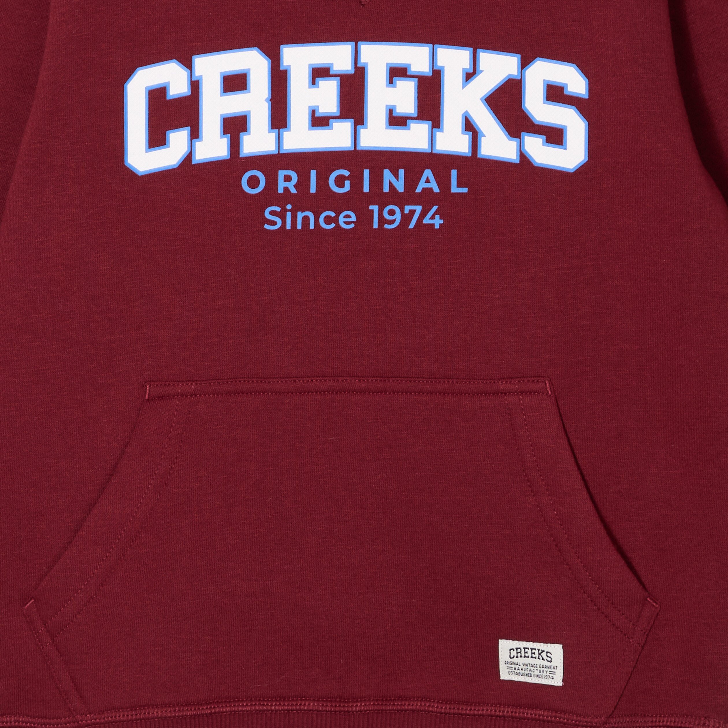 sweat hoodie oversize a capuche bordeaux garcon Sweat hoodie oversize à capuche bordeaux garçon