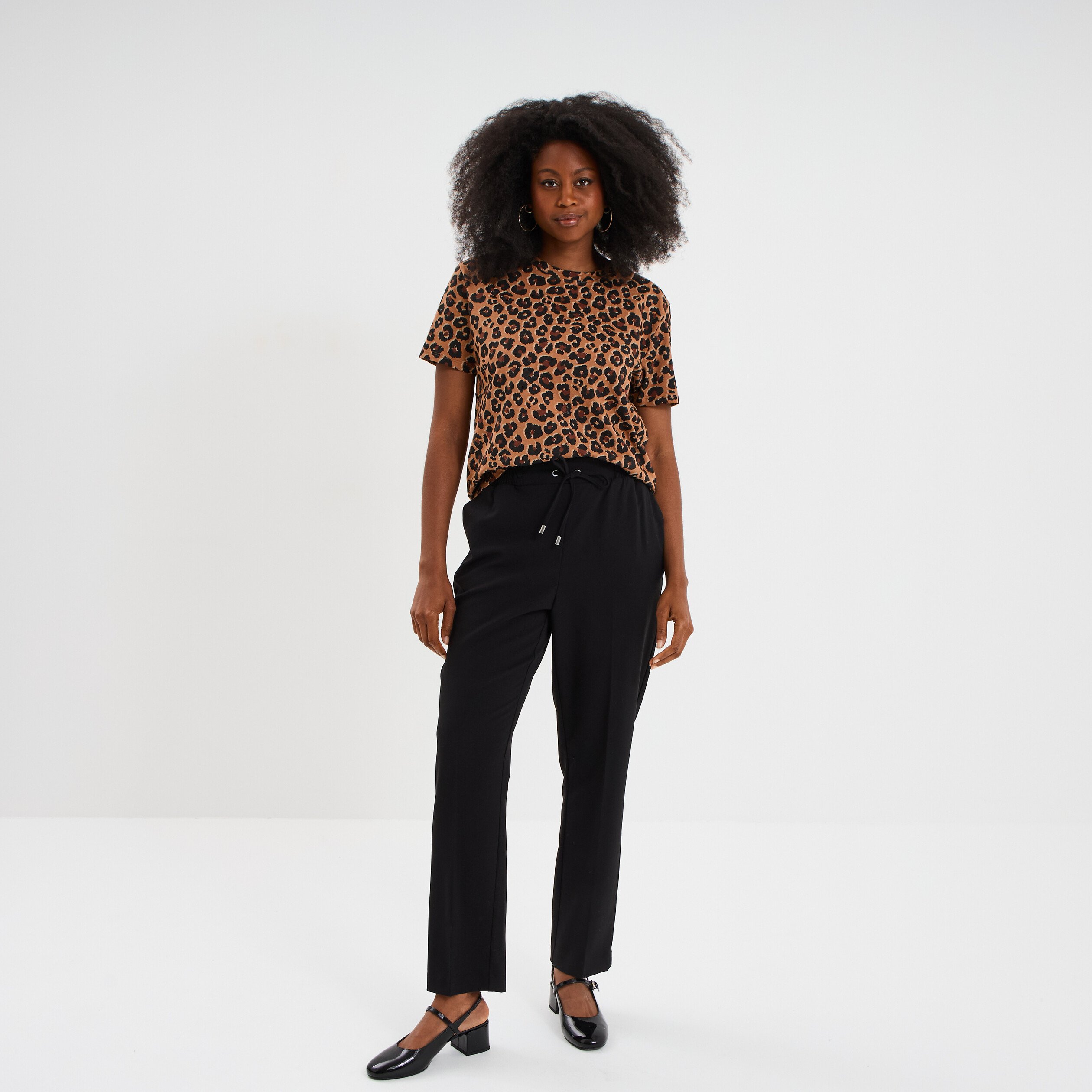 pantalon de jogging chino noir femme Pantalon de jogging chino noir femme