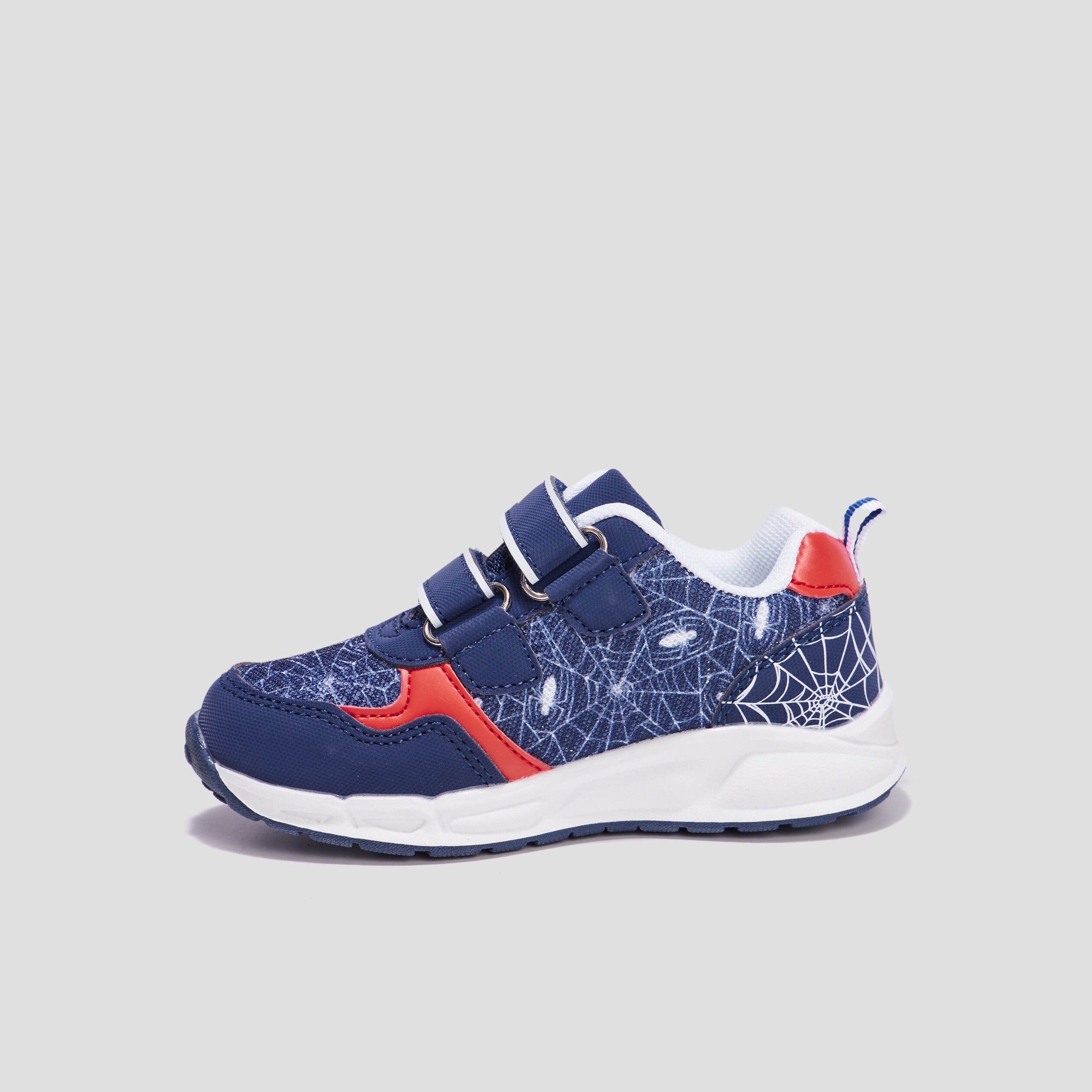 Baskets running lumineuses Spider-Man bleu marine gar&ccedil;on