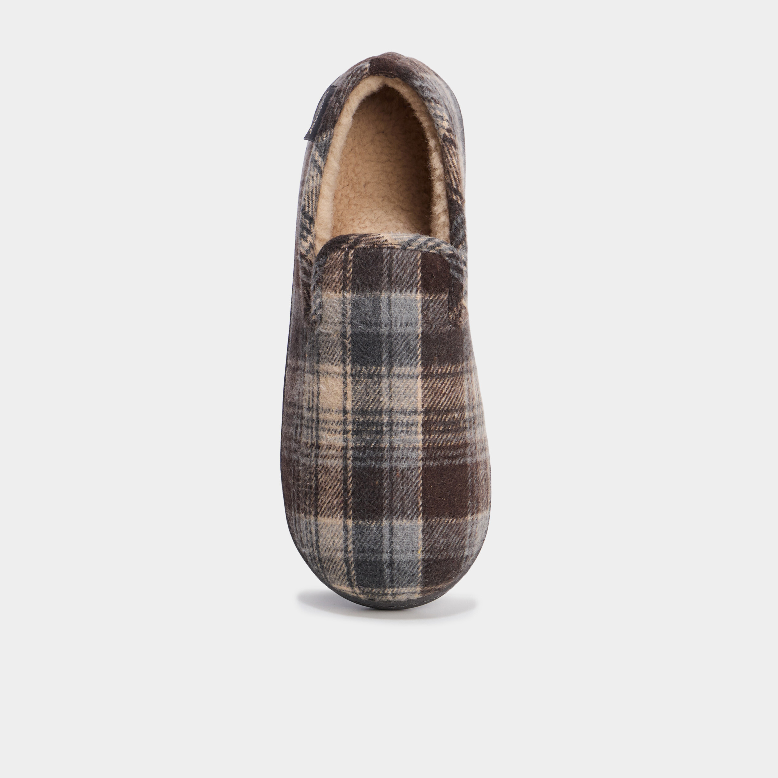 chaussons fourres isotoner sable homme Chaussons fourrés Isotoner sable homme