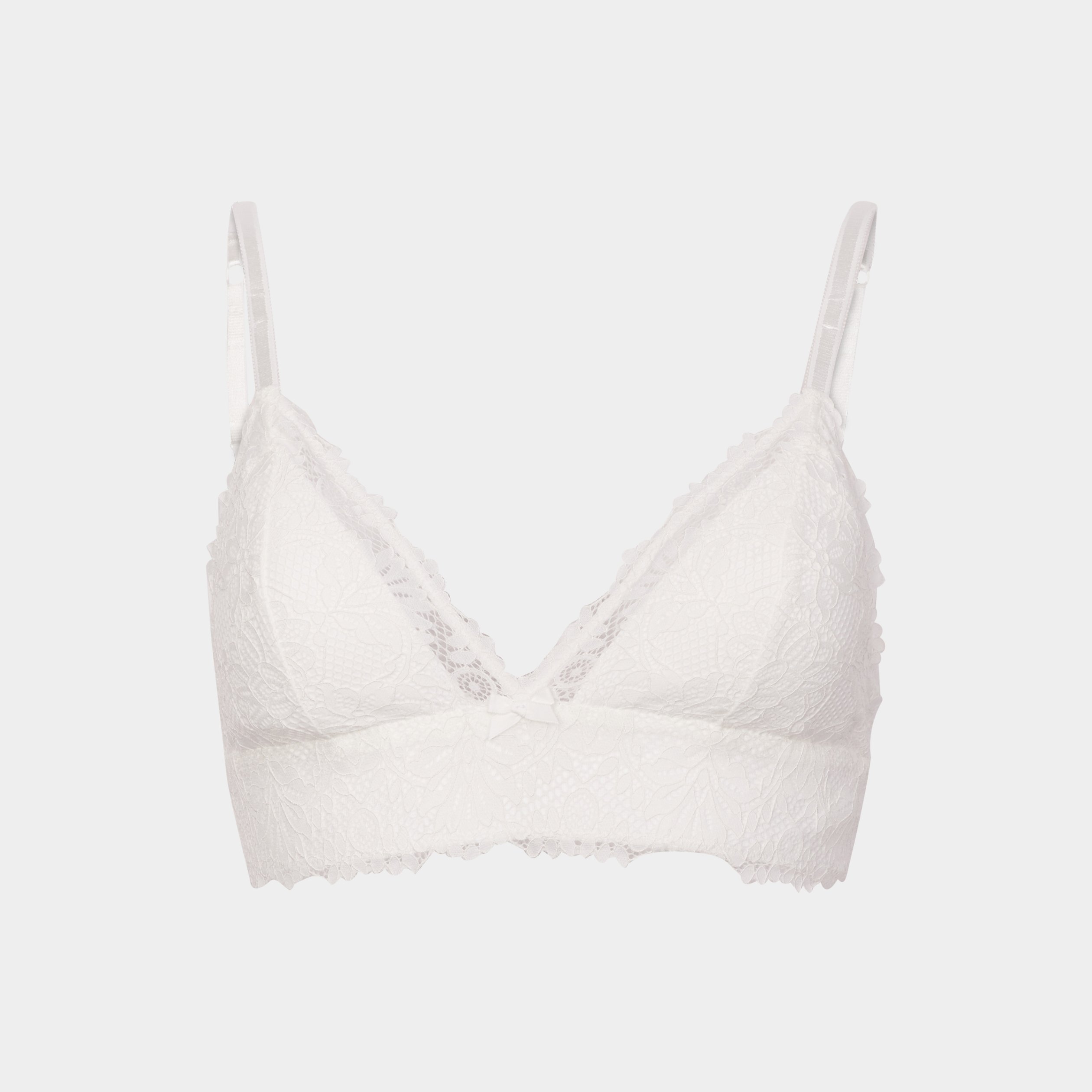 soutien gorge triangle padde blanc femme Soutien-gorge triangle paddé blanc femme