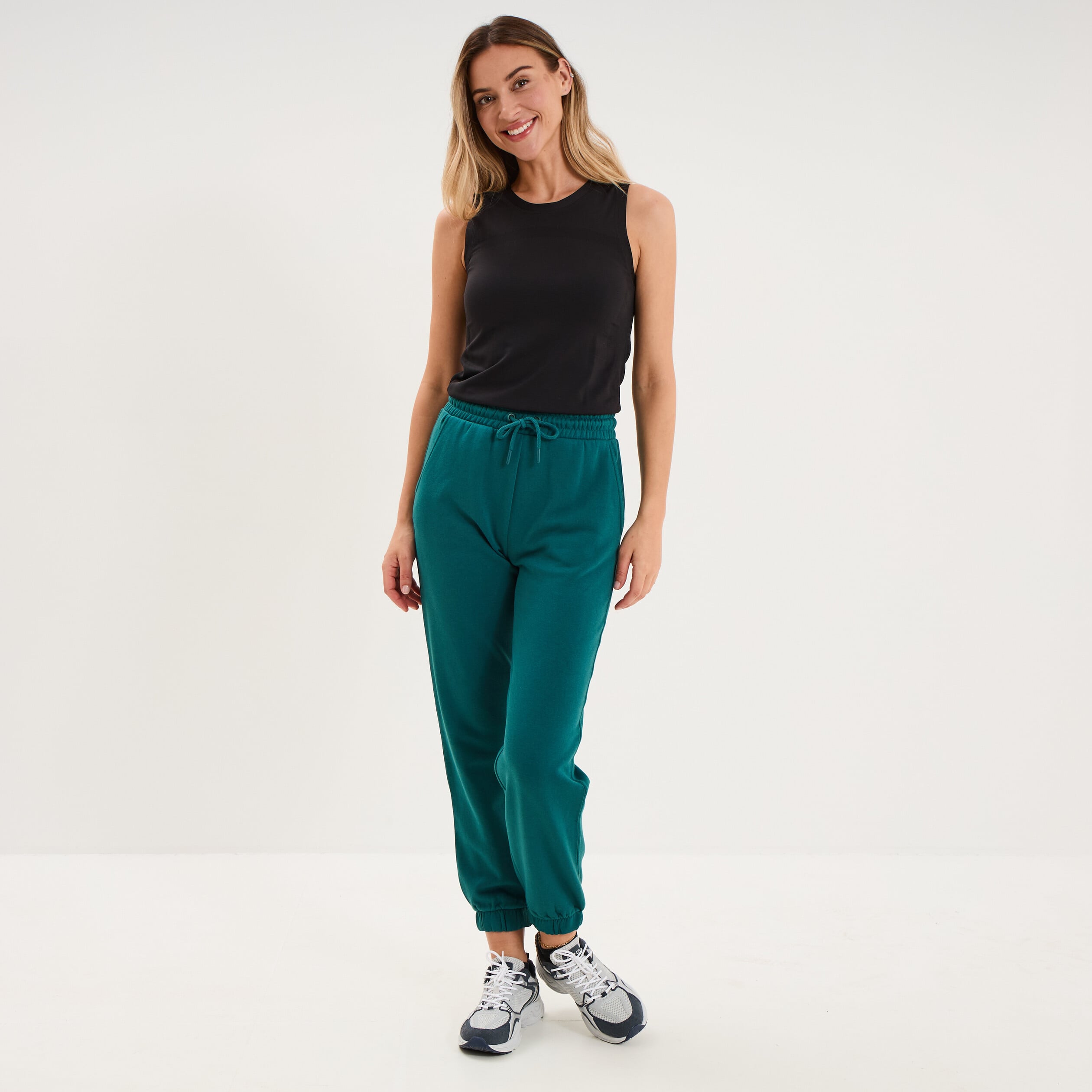 D&eacute;bardeur de sport fluide noir femme