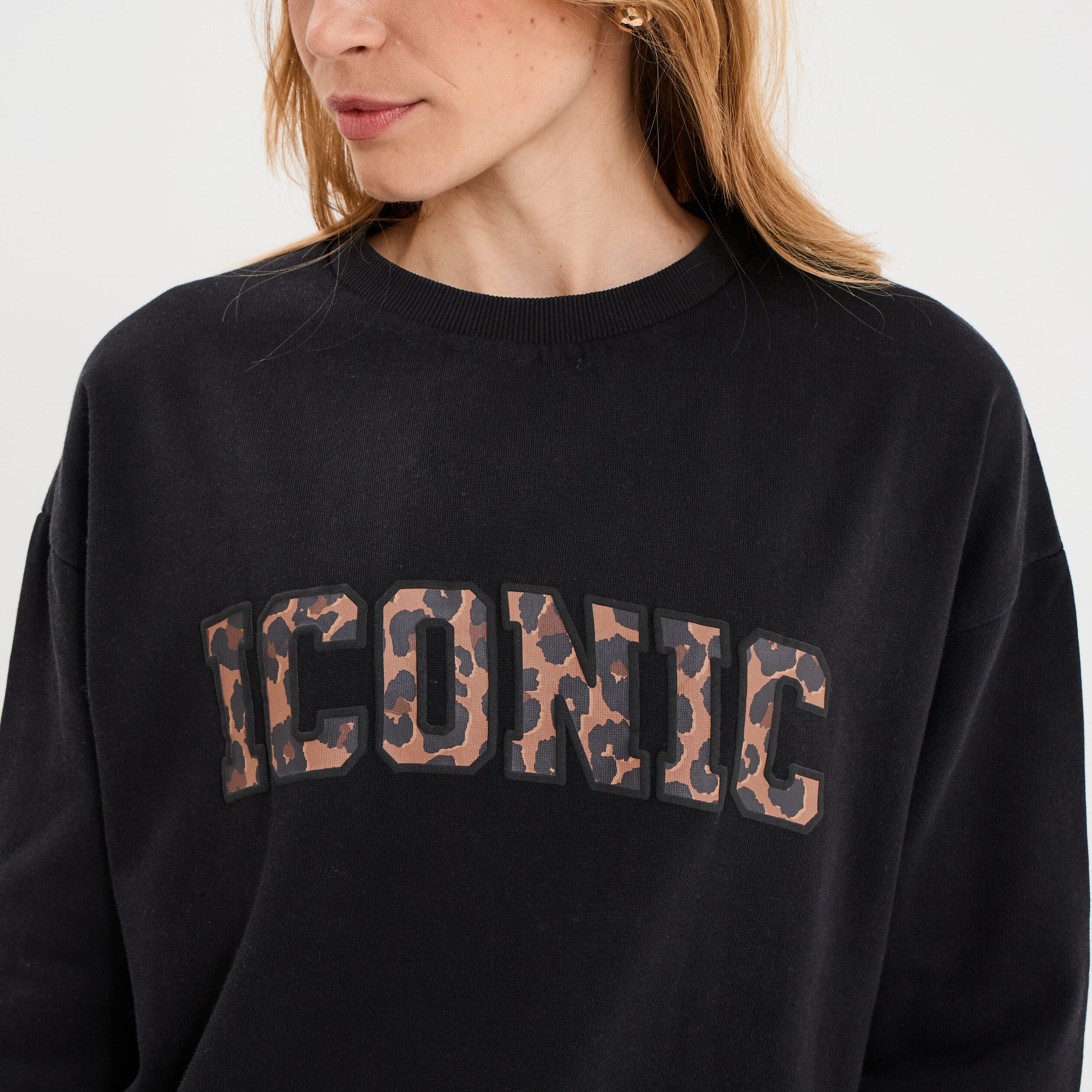 Pro Standard Sweat-shirt classique à col rond pour femme de