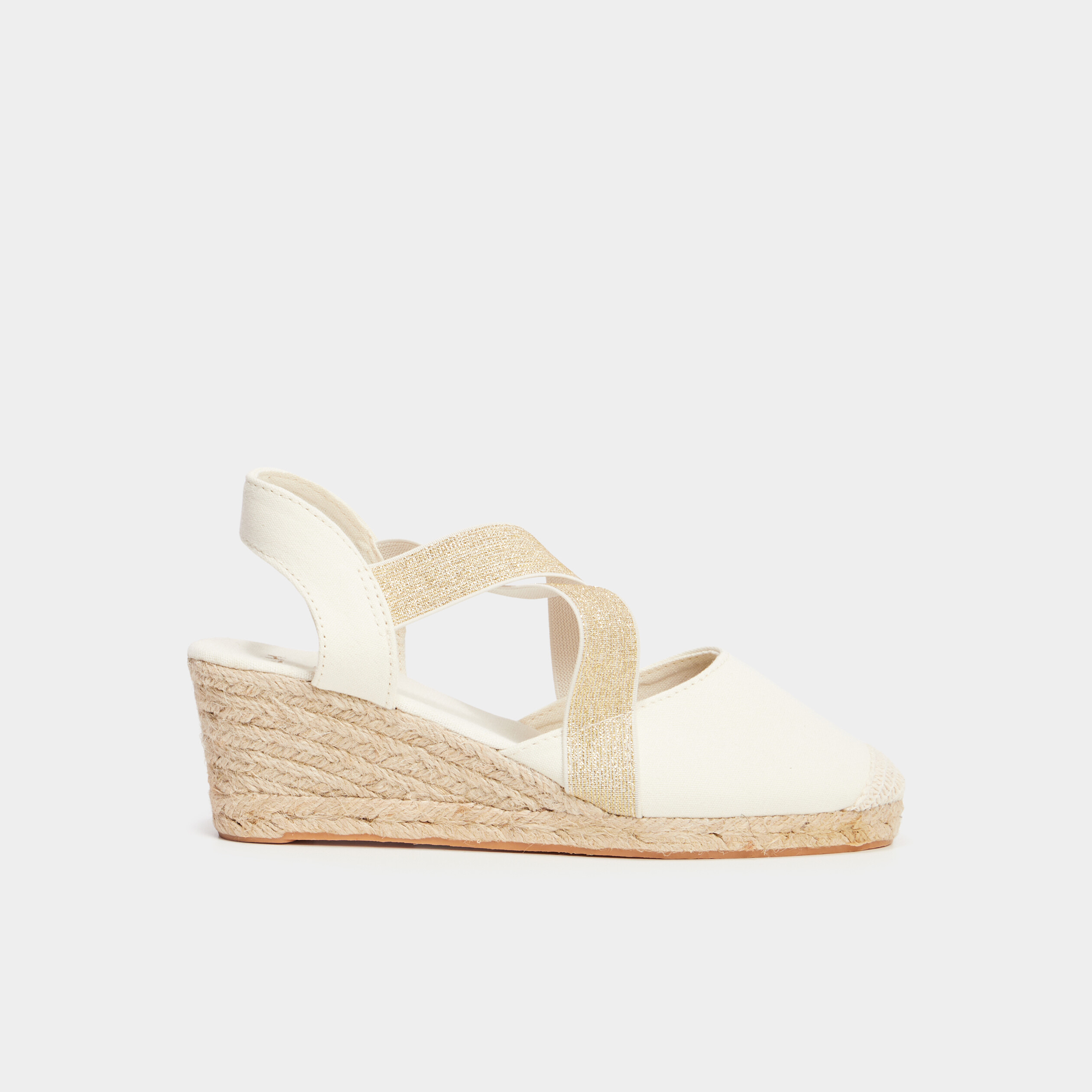 sandales espadrilles compensees sable femme Sandales espadrilles compensées sable femme