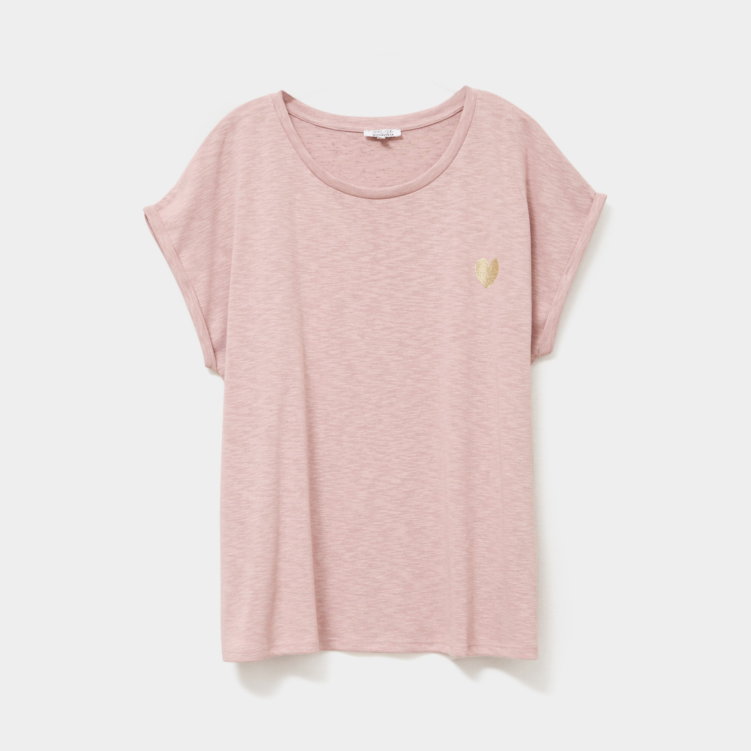 t shirt manches courtes rose poudree femmegt T-shirt manches courtes rose poudrée femme grande taille