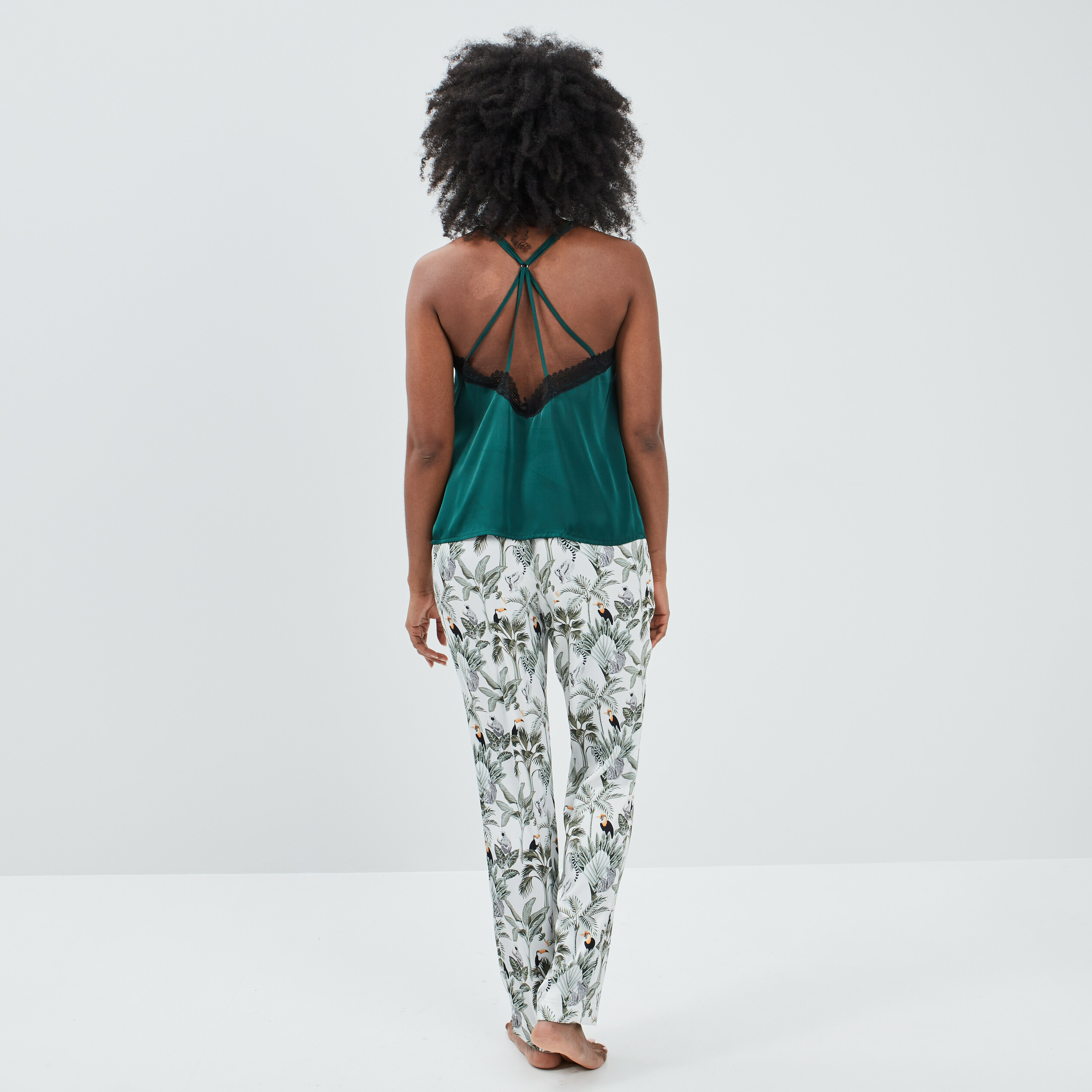 ensemble pyjama 2 pieces ecru femme Ensemble pyjama 2 pièces ecru femme