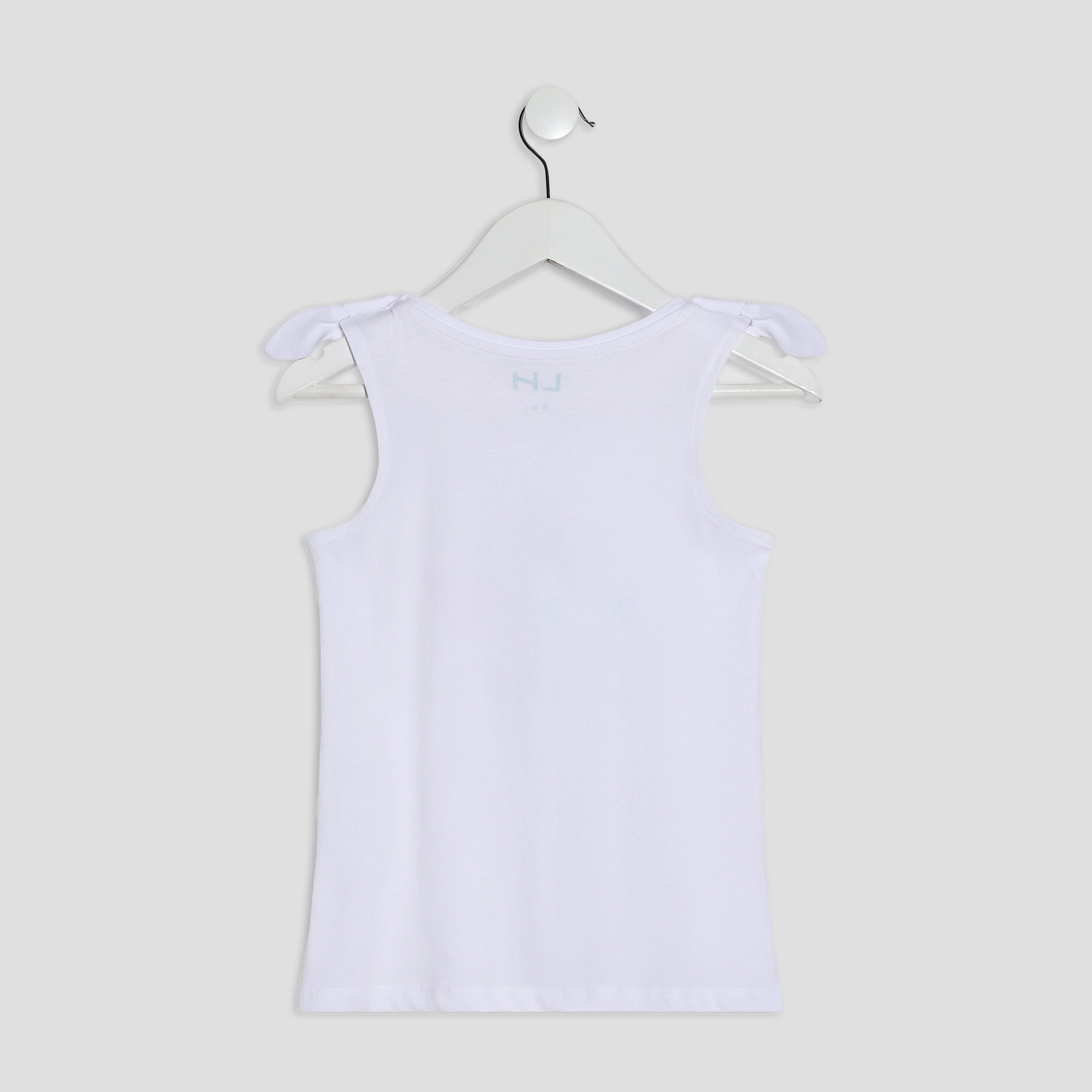 Ensemble 2 pièces débardeur et short blanc fille