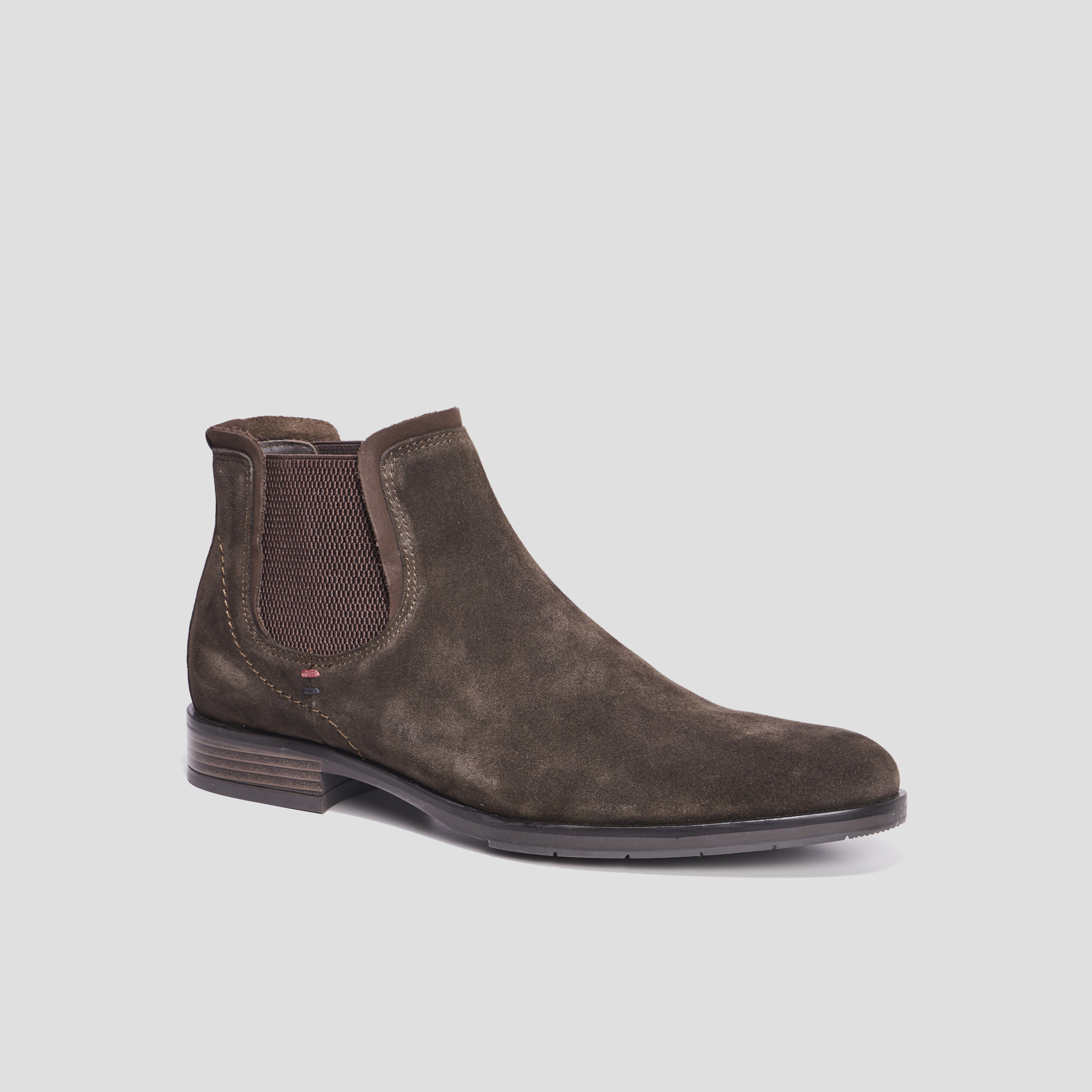 Bottines chelsea en cuir Bazy marron homme