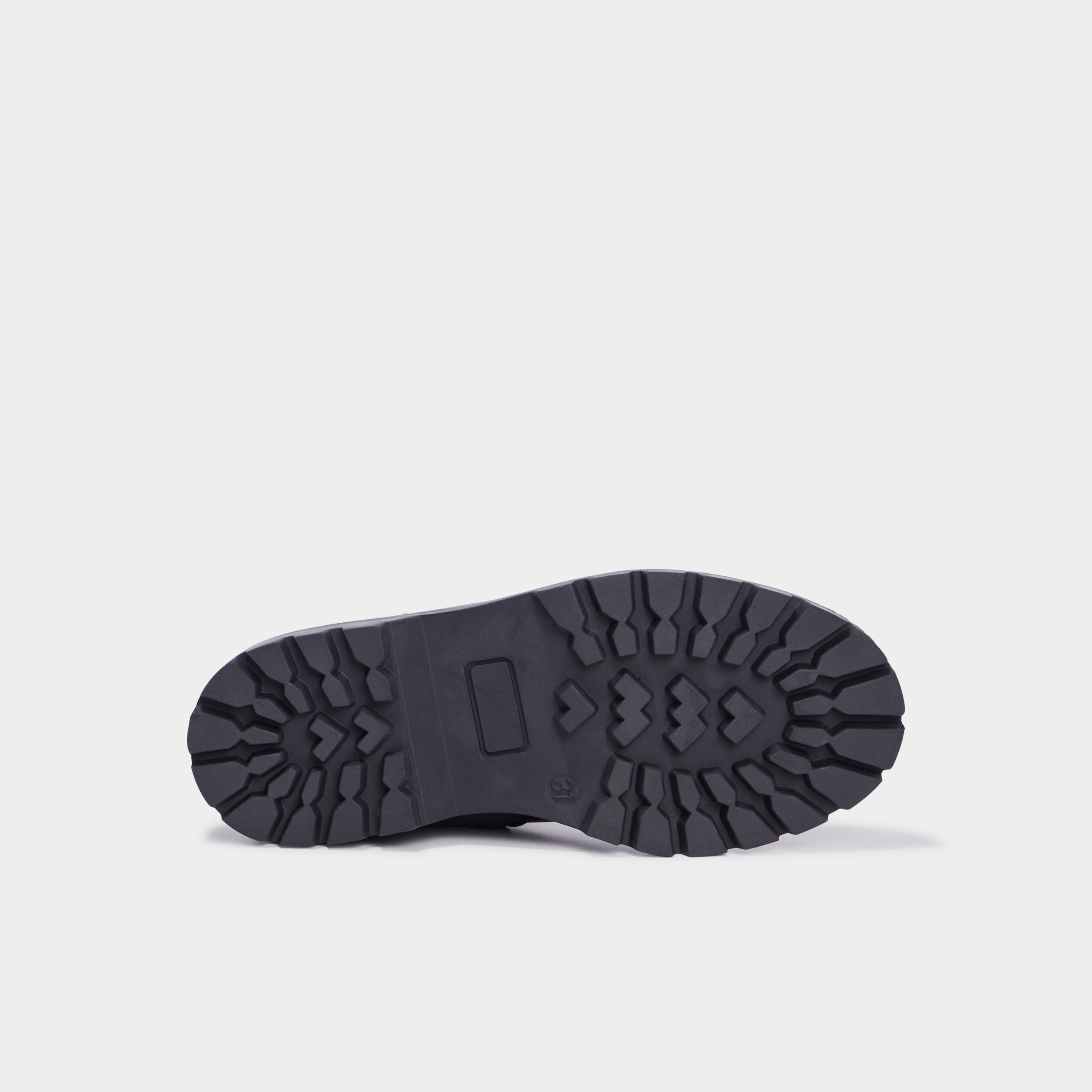 Bottines chelsea en cuir noir fille