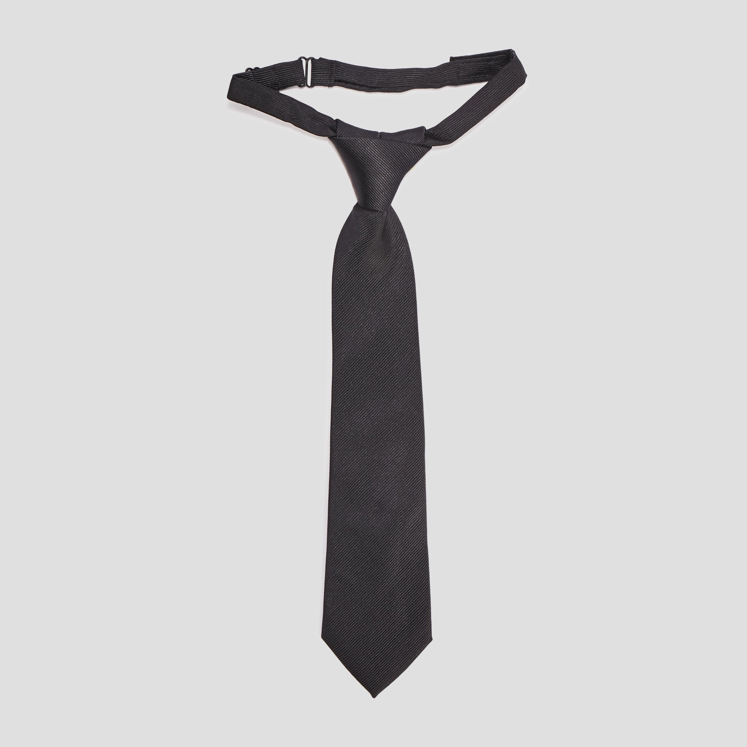 cravate ajustable noir garcon Cravate ajustable noir garçon
