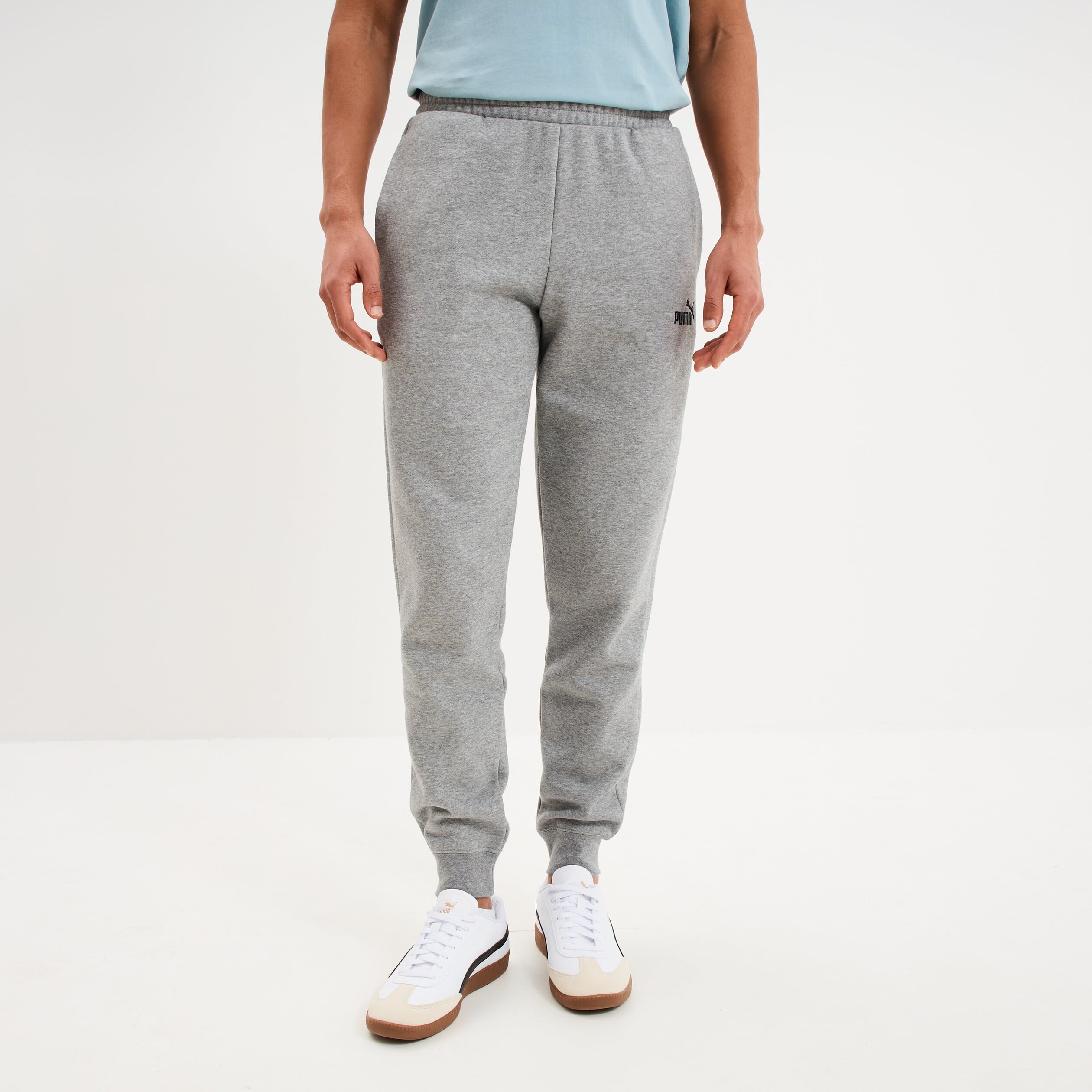 Pantalon de jogging droit Puma gris homme