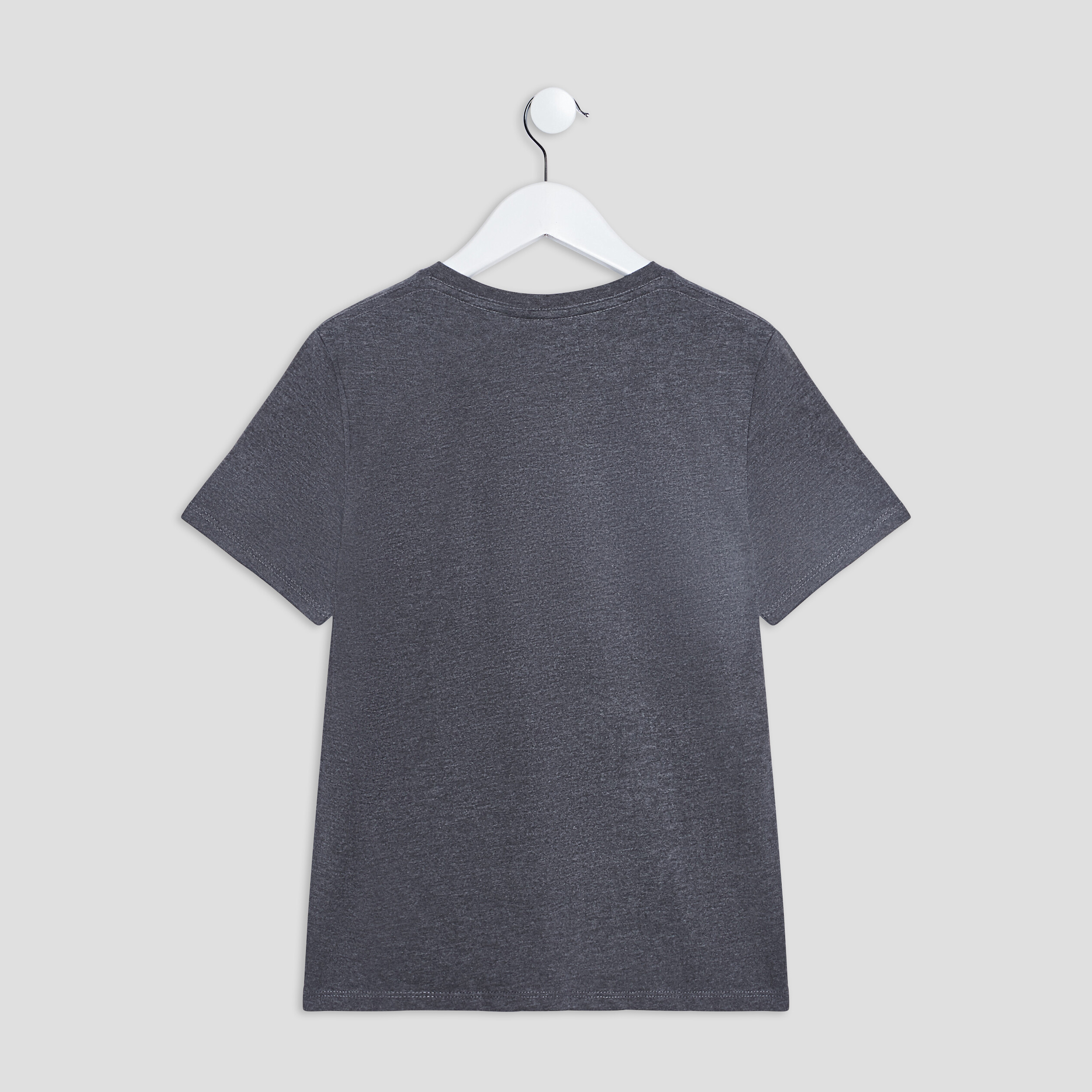 t shirt manches courtes gris fonce homme T-shirt manches courtes gris foncé homme