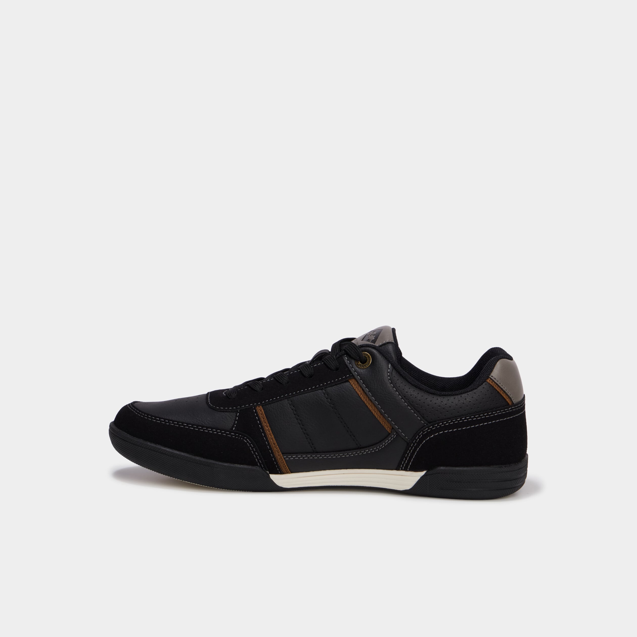 Baskets &agrave; lacets Lee Cooper noir homme