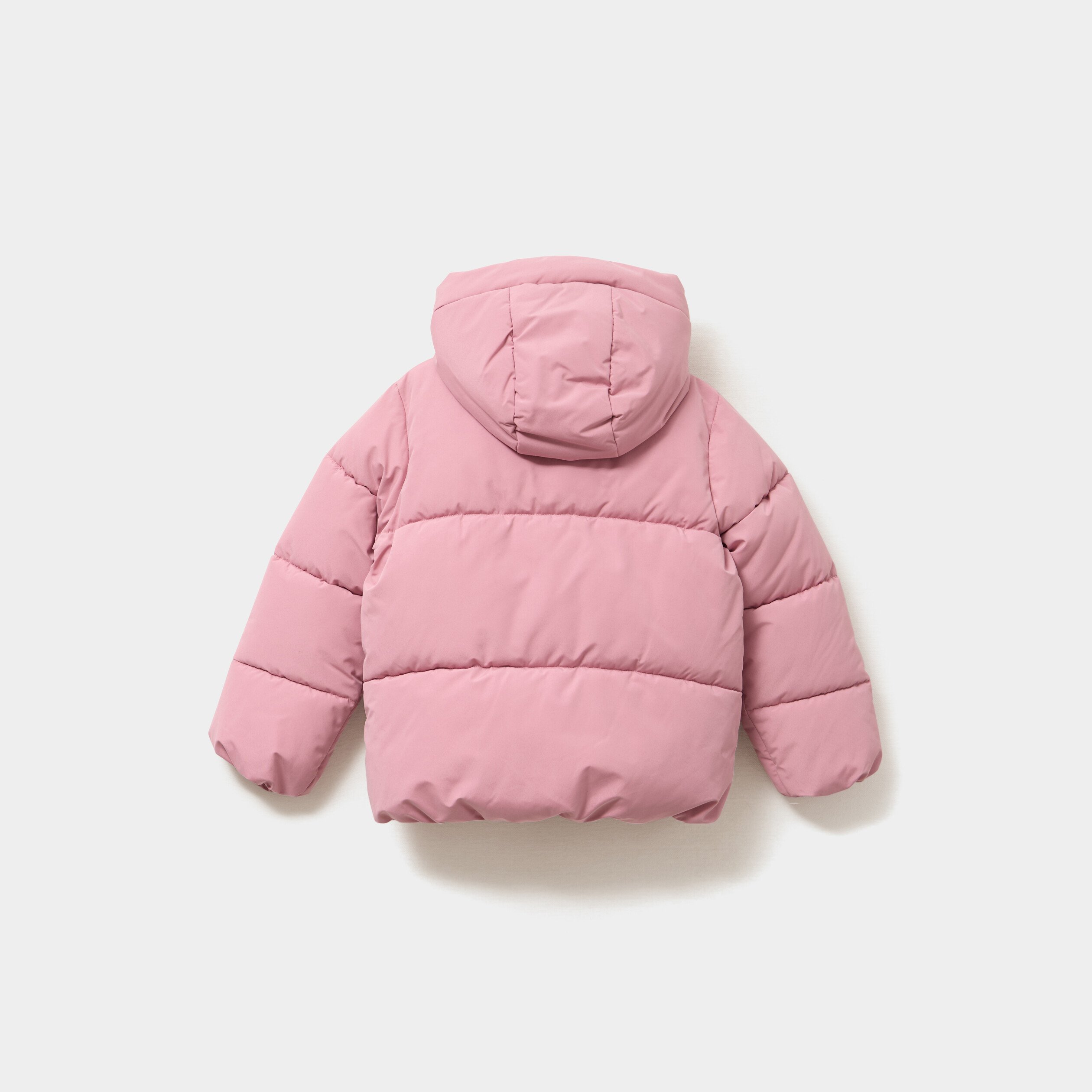 doudoune chaude a capuche vieux rose fille Doudoune chaude à capuche vieux rose fille