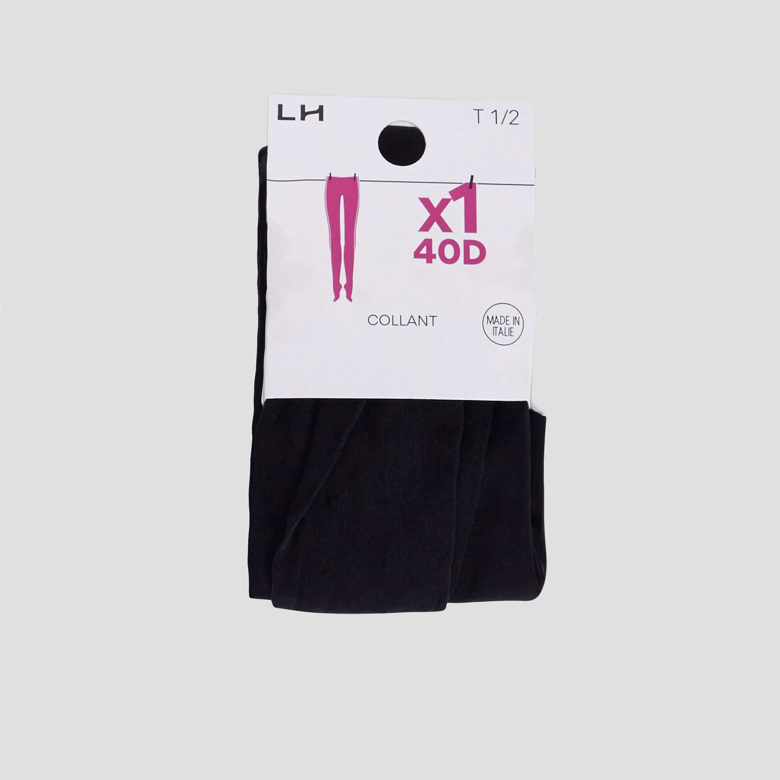 collants semi transparents 40d noir femme Collants semi-transparents 40D noir femme